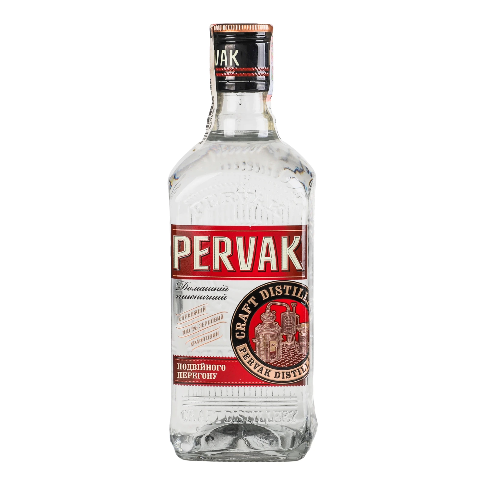 Горілка Pervak Домашній пшеничний особлива 40% 0.5л Фото №:1