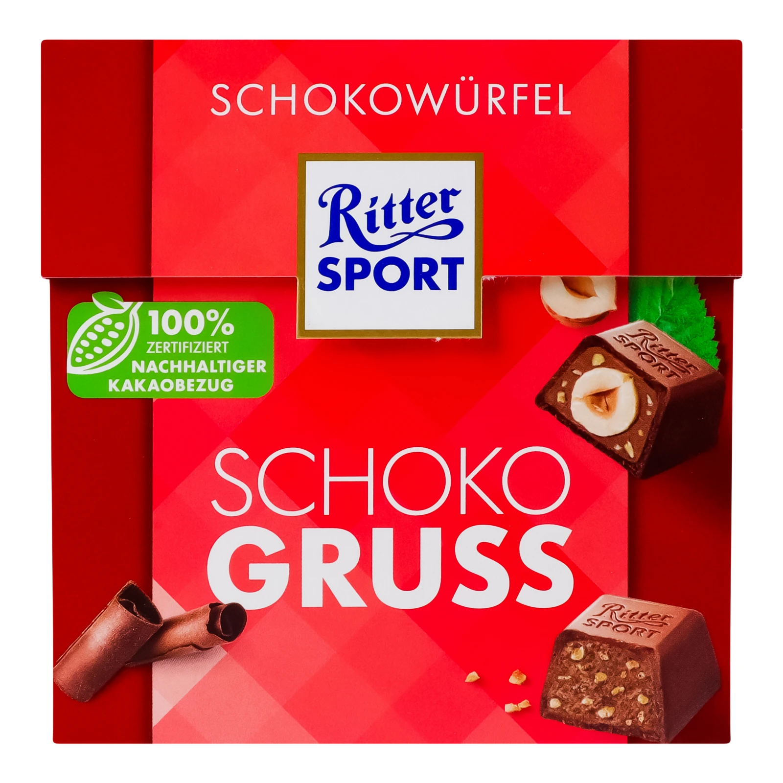 Шоколад Ritter Sport Шоколадні куби For you молочний 176г Фото №:2