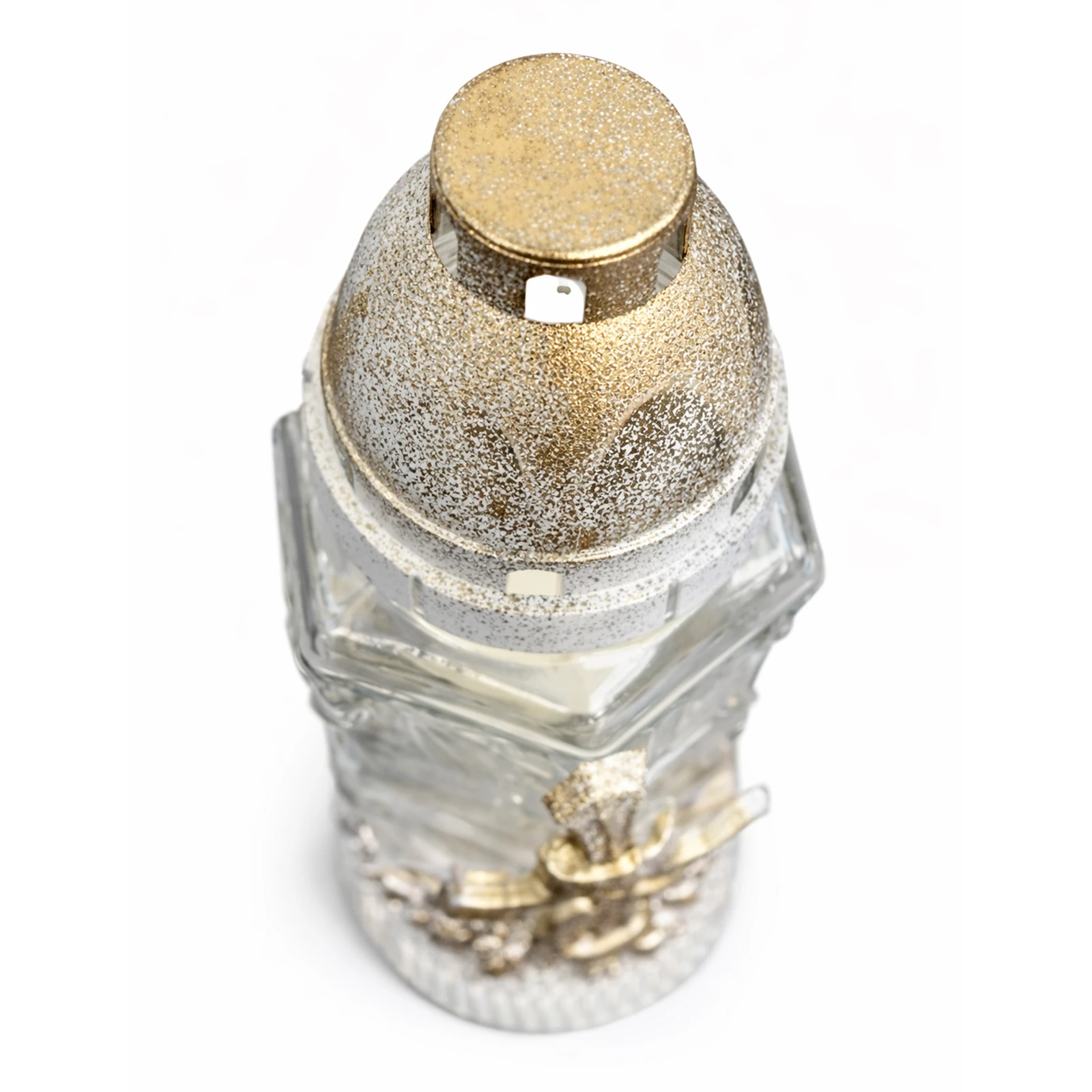 Лампадка скло велика біла Фото №:2