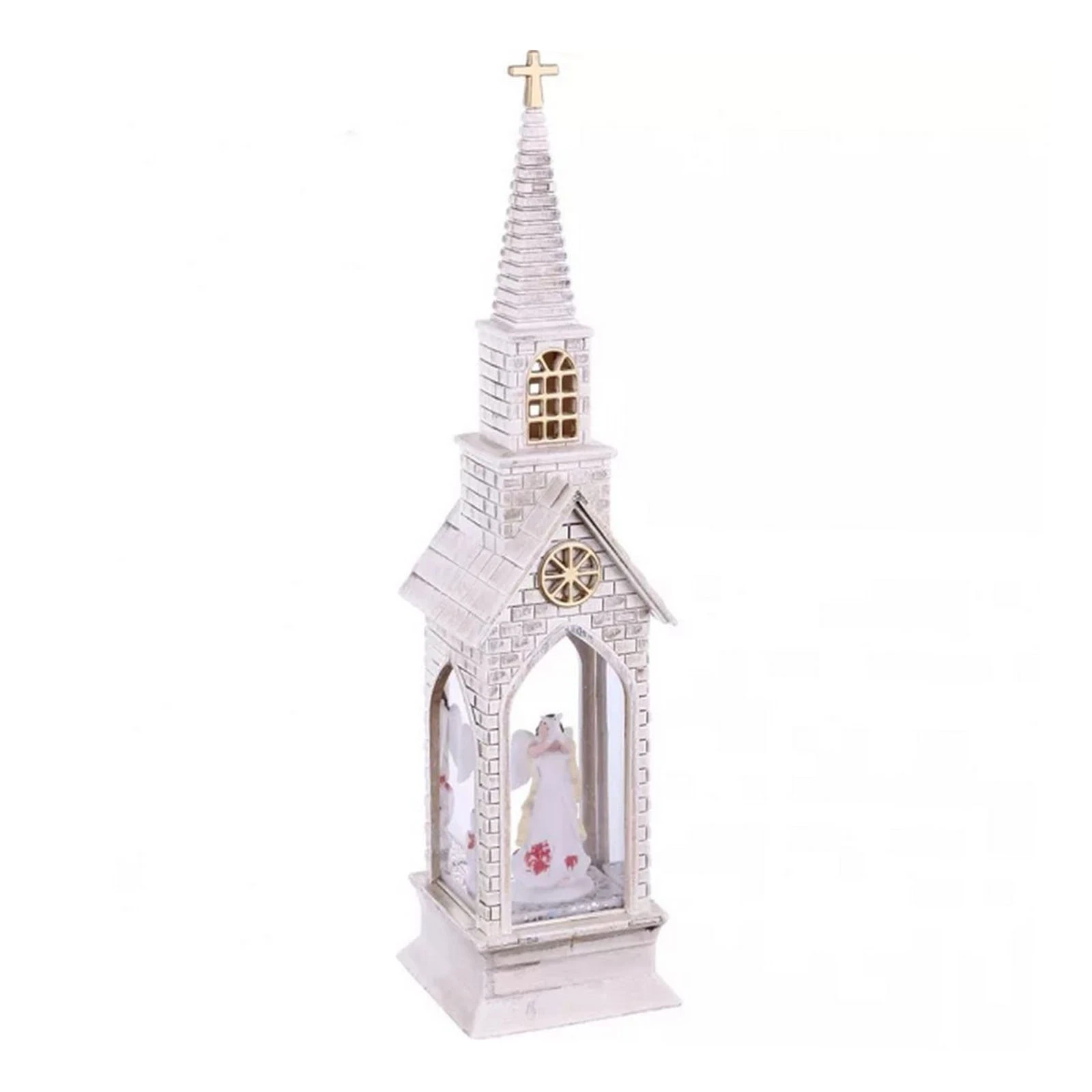 & Ліхтарик різдвяний FD2262 22смсніжний зі світлом на бат. мікс Фото №:1