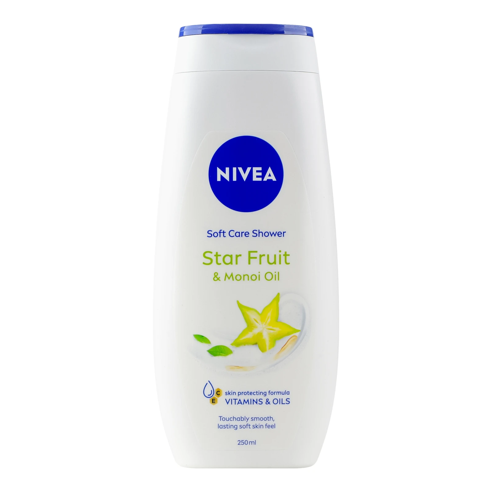 Гель-догляд для душу Nivea Карамболь та олія моної 250мл