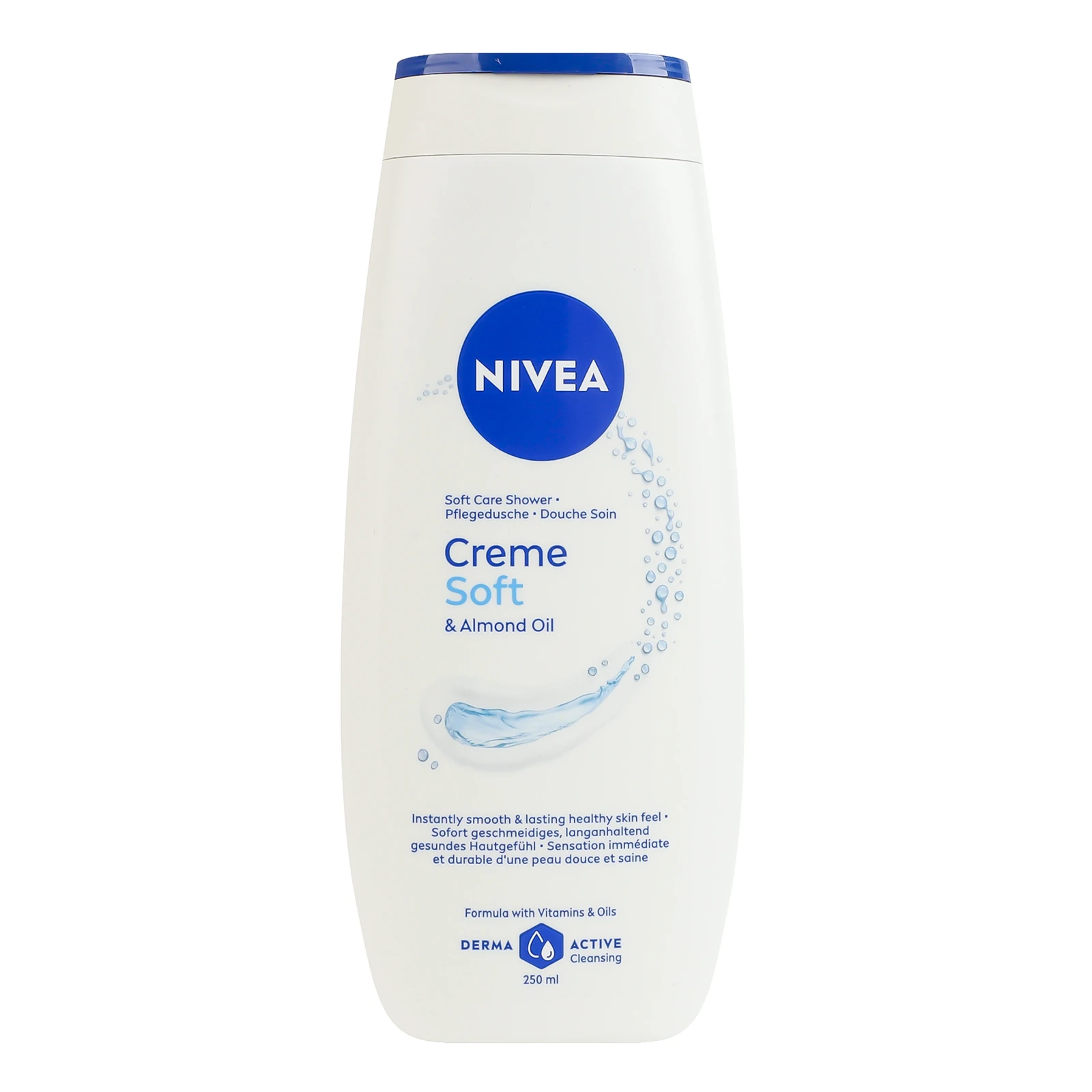 Гель-догляд для душу Nivea Creme Soft&almond oil 250мл