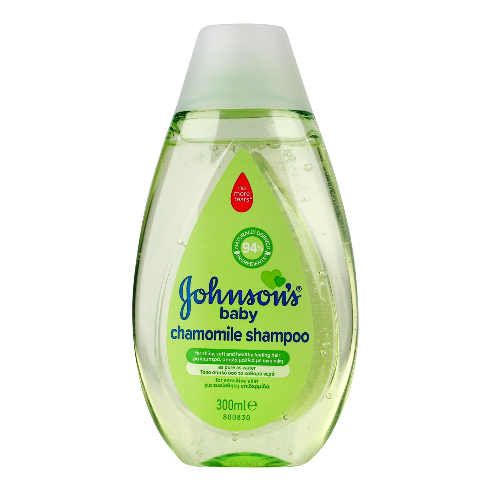 Шампунь для волосся Johnson's Chamomile дитячий 300мл Фото навігації №:1