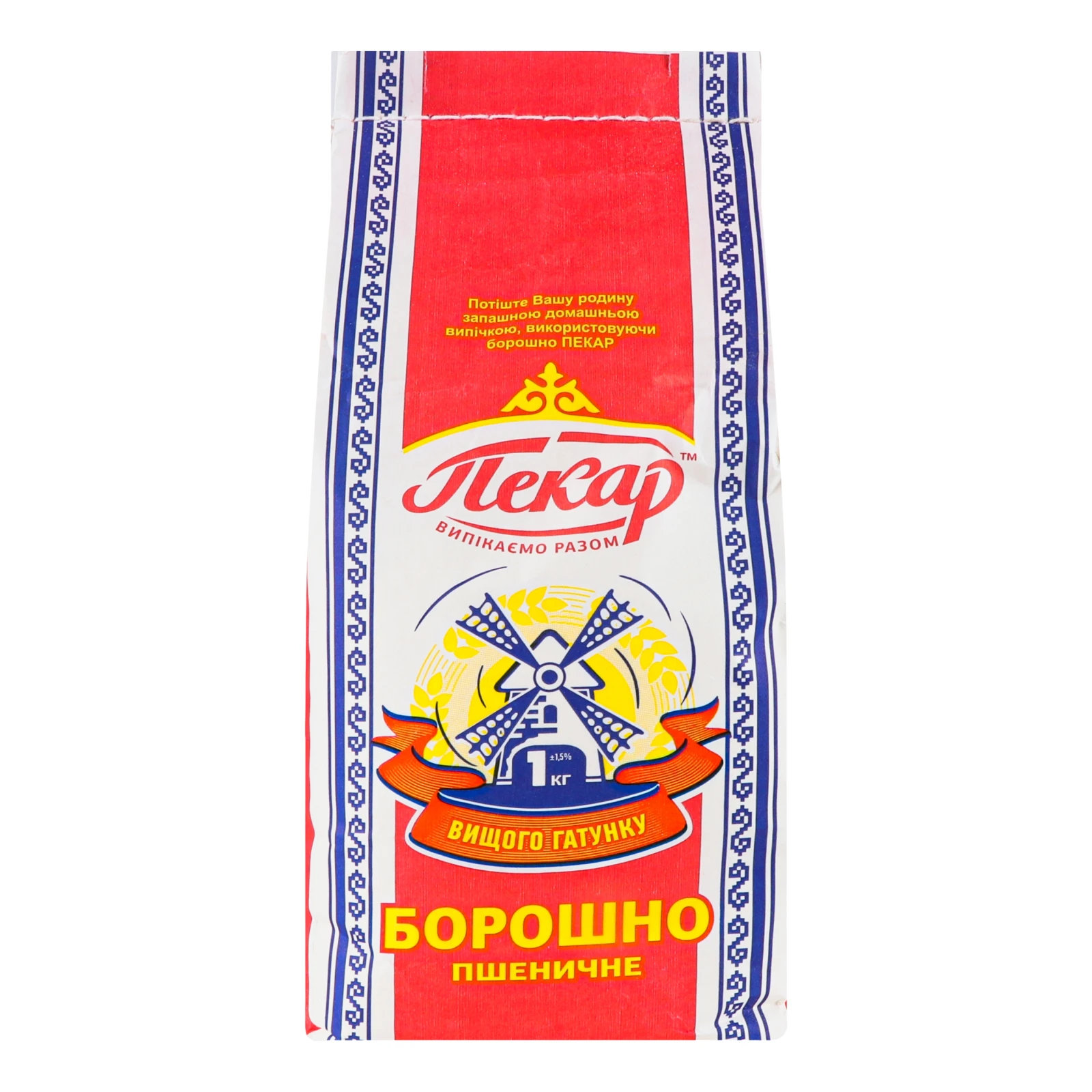 Борошно Пекар пшеничне 1кг