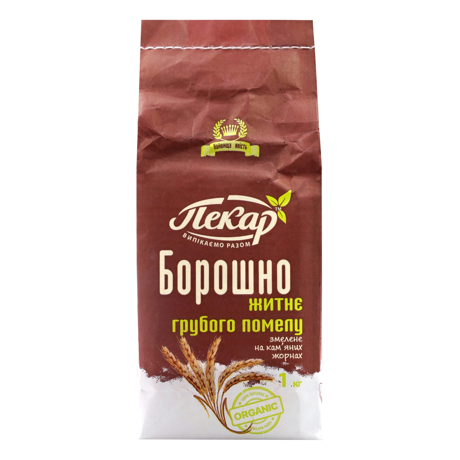 Борошно Пекар житнє обойне 1кг Фото №:1