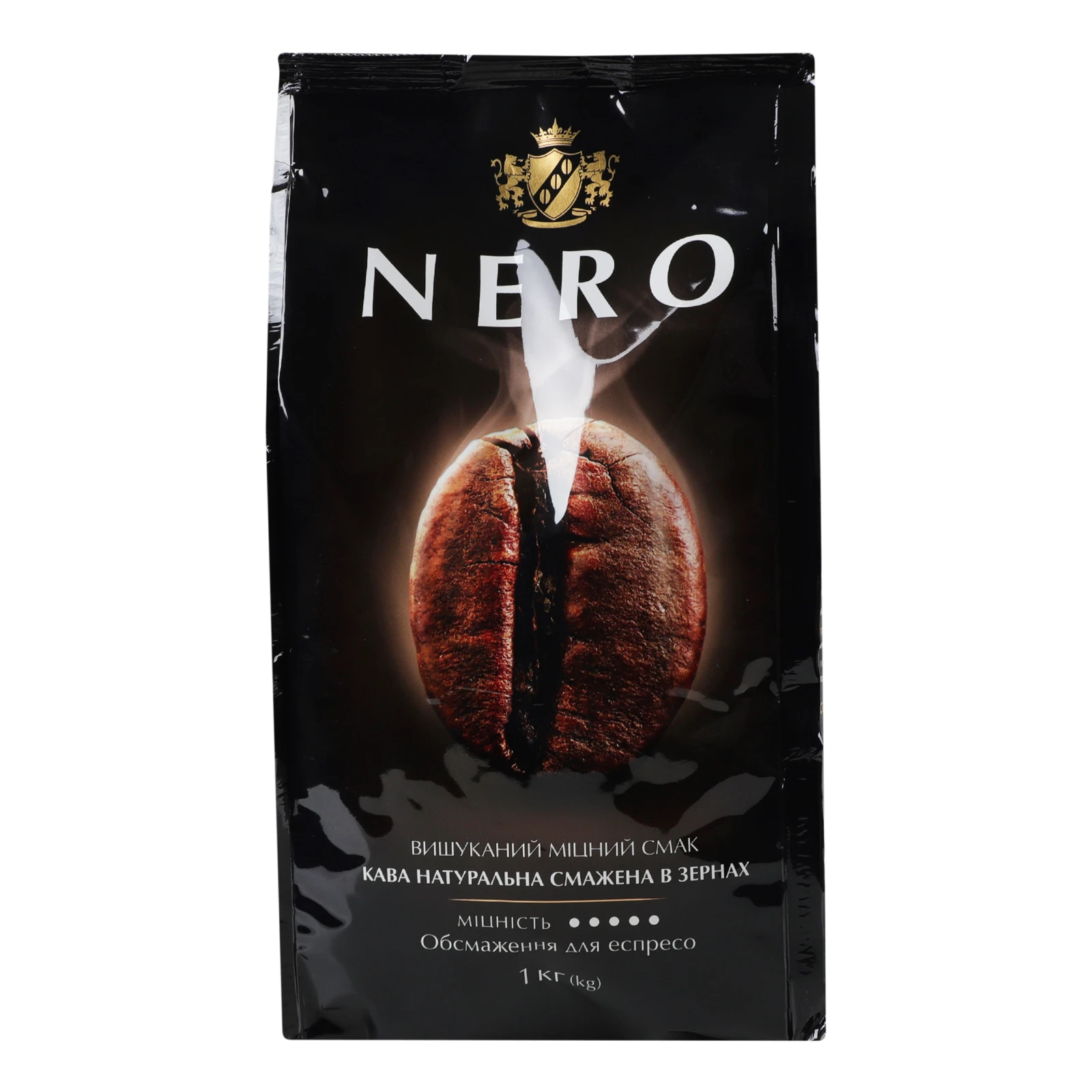 Кава Ambassador Nero натуральна смажена в зернах 1кг фото 2