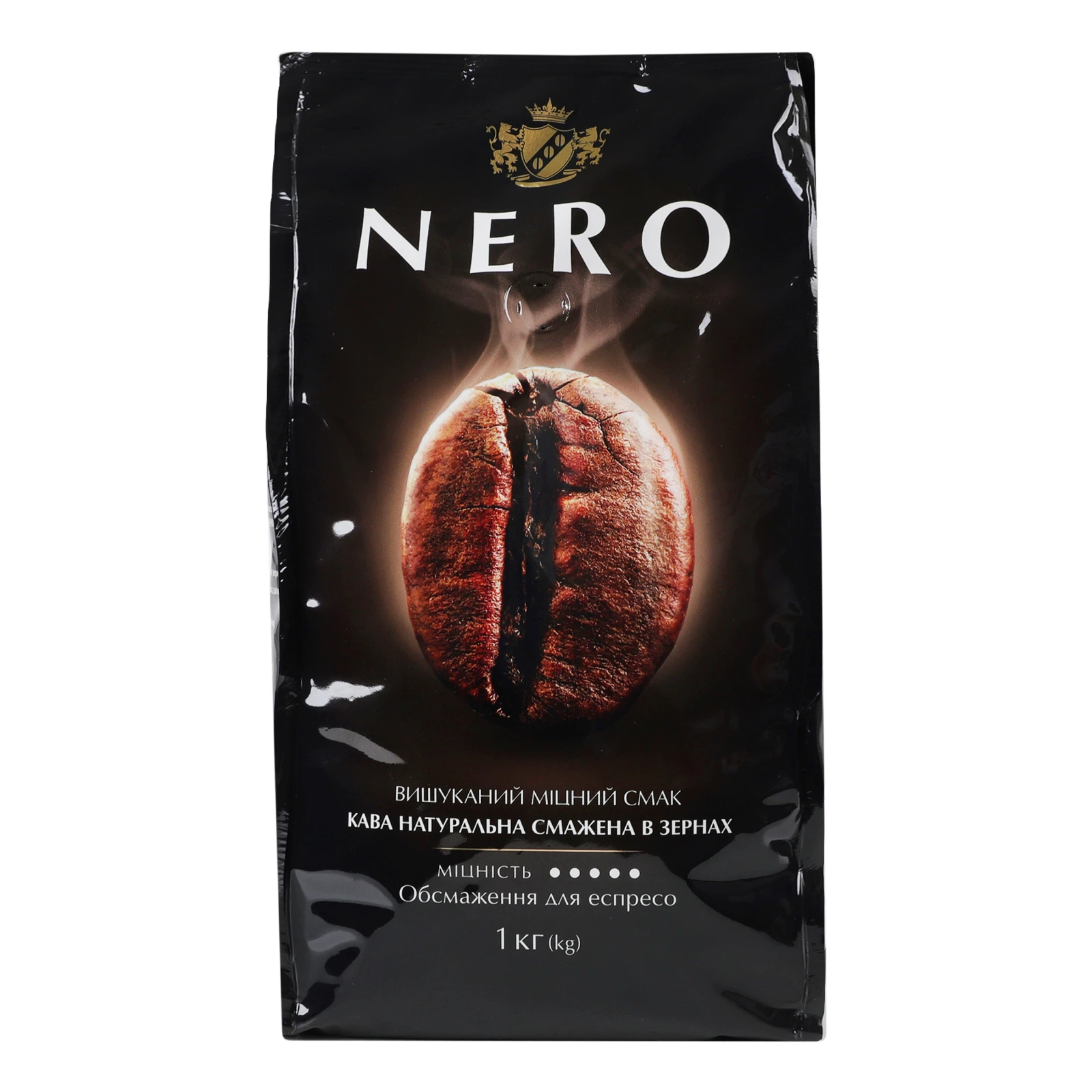 Кава Ambassador Nero натуральна смажена в зернах 1кг Фото №:1