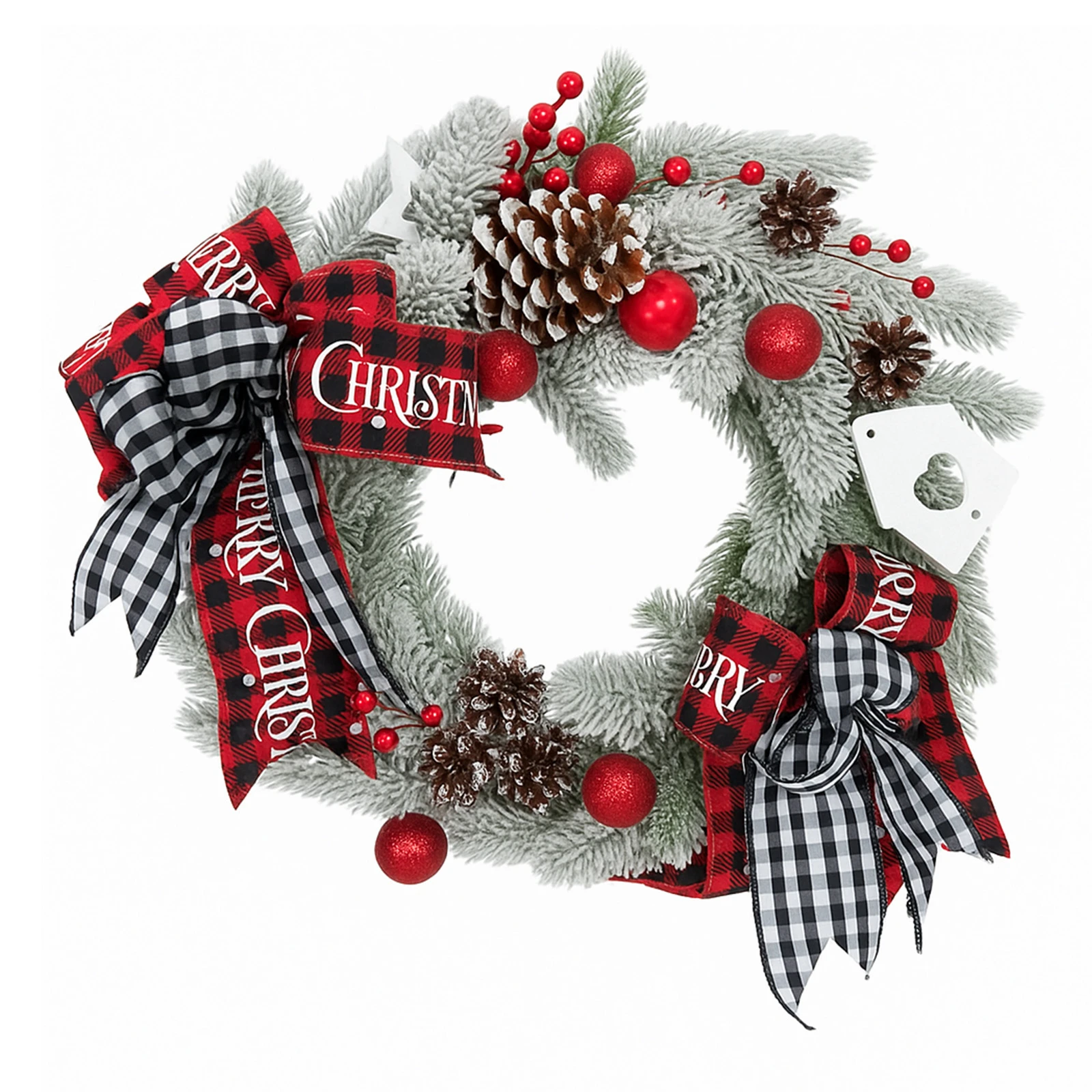 Віночок Dashuri 10 новорічний червоний Фото №:1