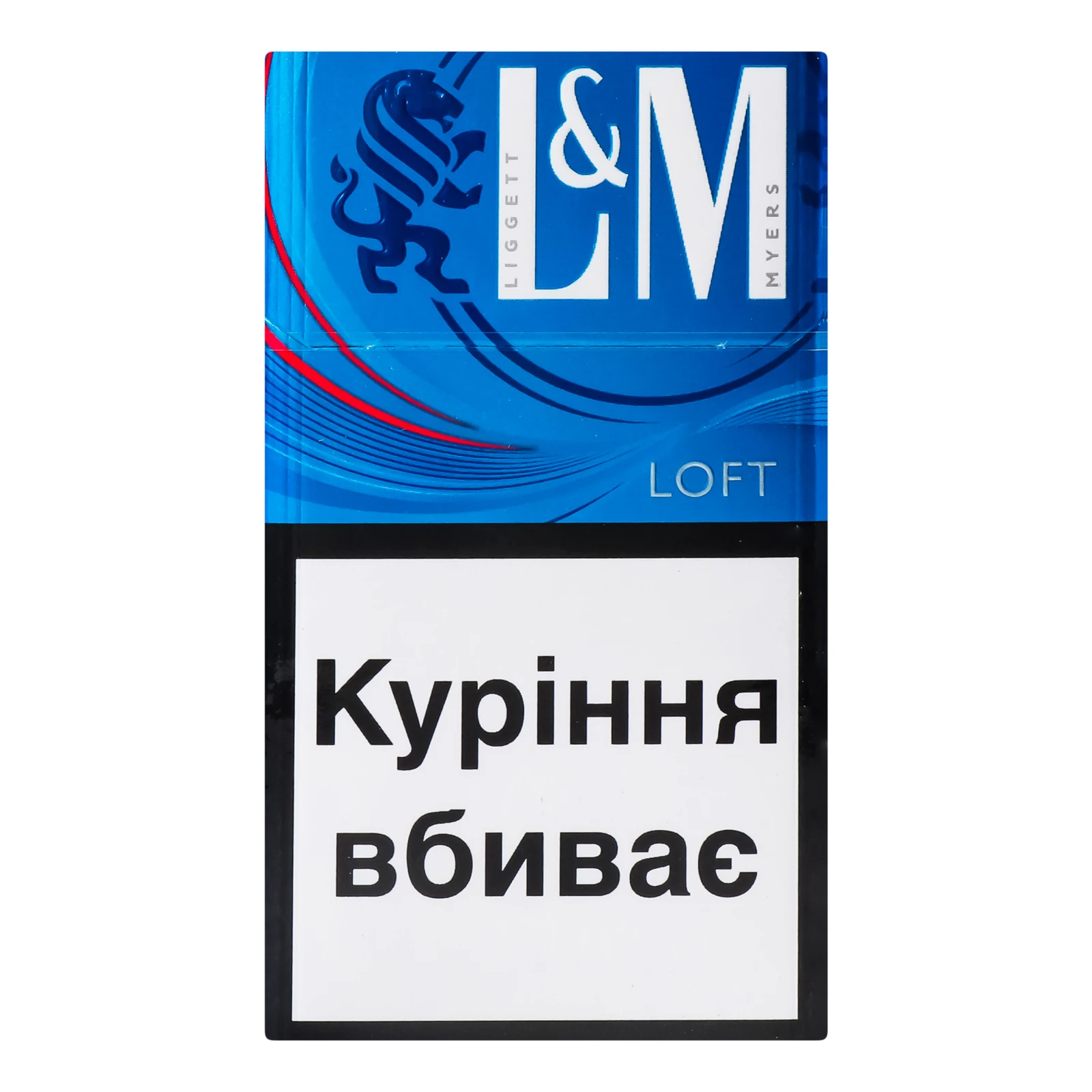 Сигарети L&M Loft Blue з фільтром 20шт/уп Фото №:1