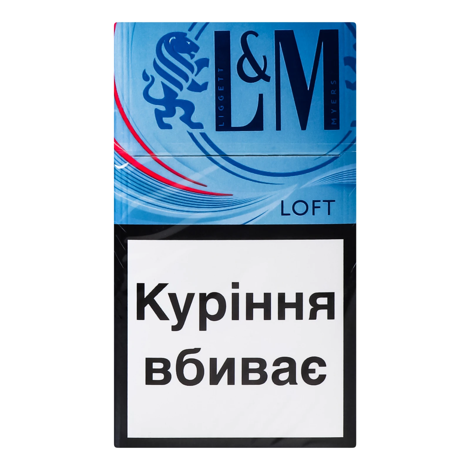 Сигарети L&M Loft Sea Blue з фільтром 20шт Фото №:1