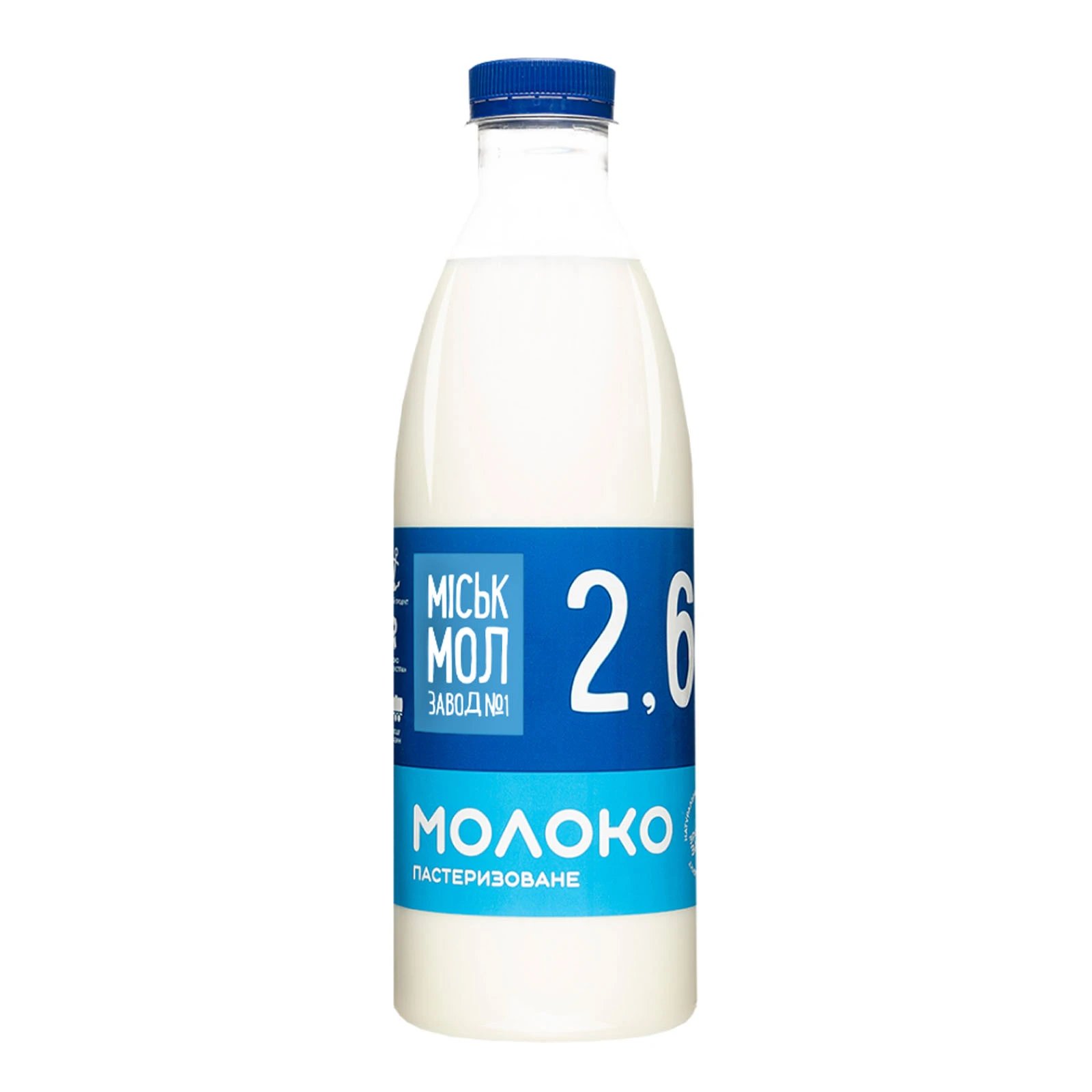 Молоко Міськмолзавод №1 пастеризоване 2.6% 500г