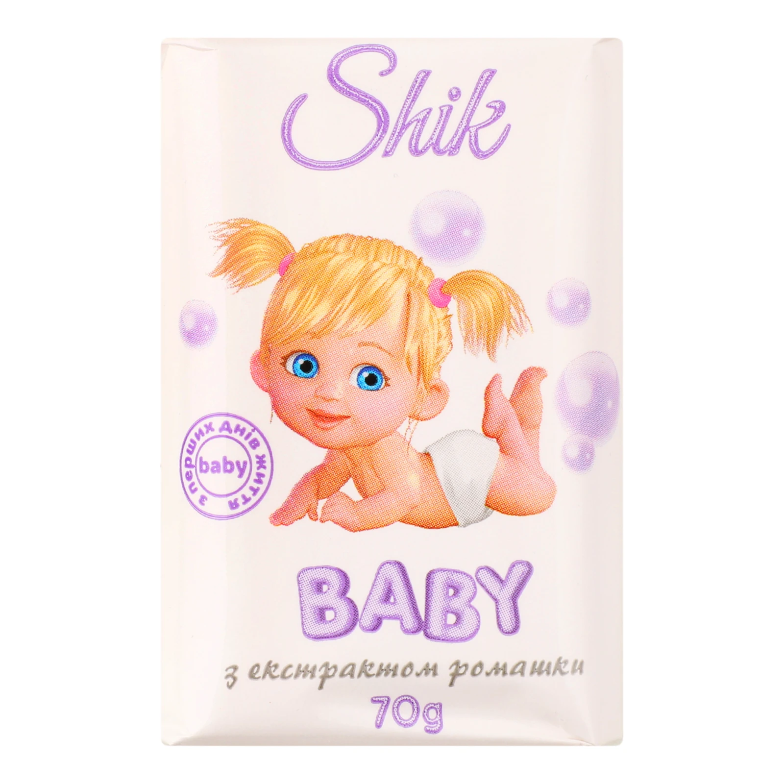 Мило Shik Baby тверде туалетне з екстрактом ромашки для дітей 70г