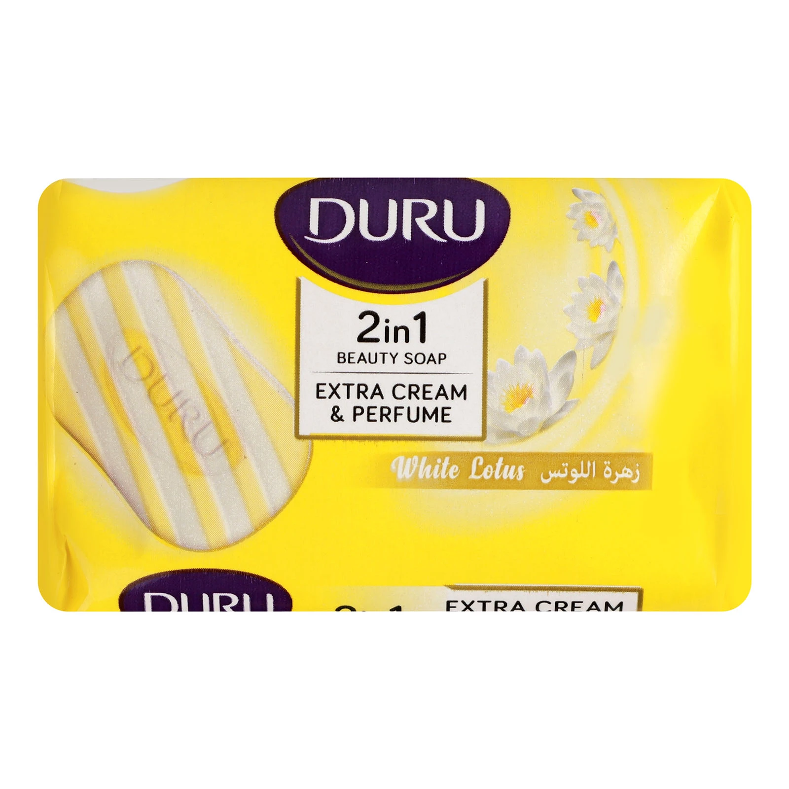 Мило Duru 100г 2в1 white lotus extra cream&perfume