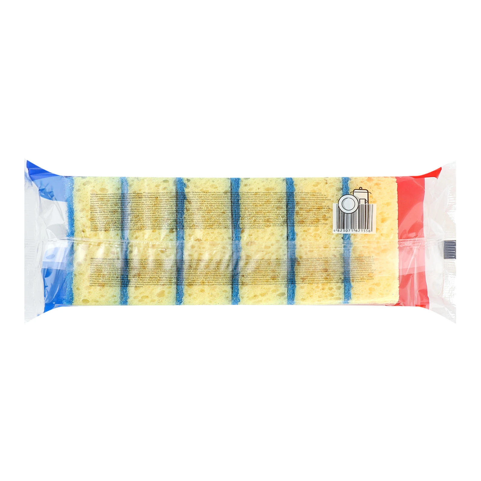 Губки Фрекен Бок кухонні Max пористі 6шт Фото №:2