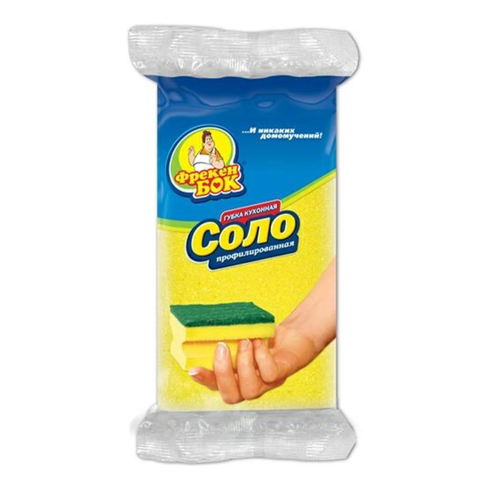 Губка кухонна Фрекен Бок 1шт Профіль Соло Фото №:1