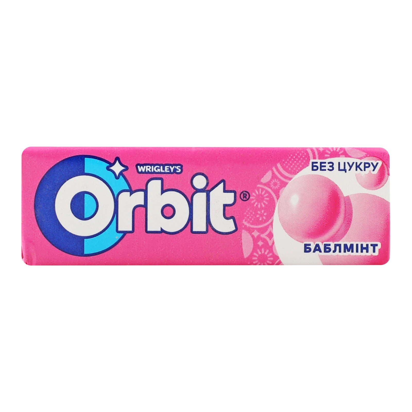 Гумка жувальна Orbit без цукру Баблмінт 14г Фото №:1