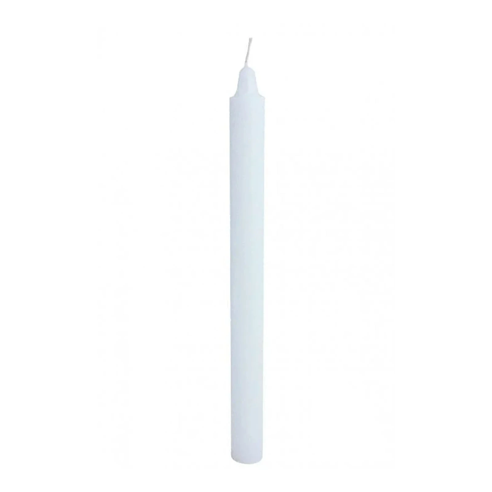 Свічка столова біла Фото №:1
