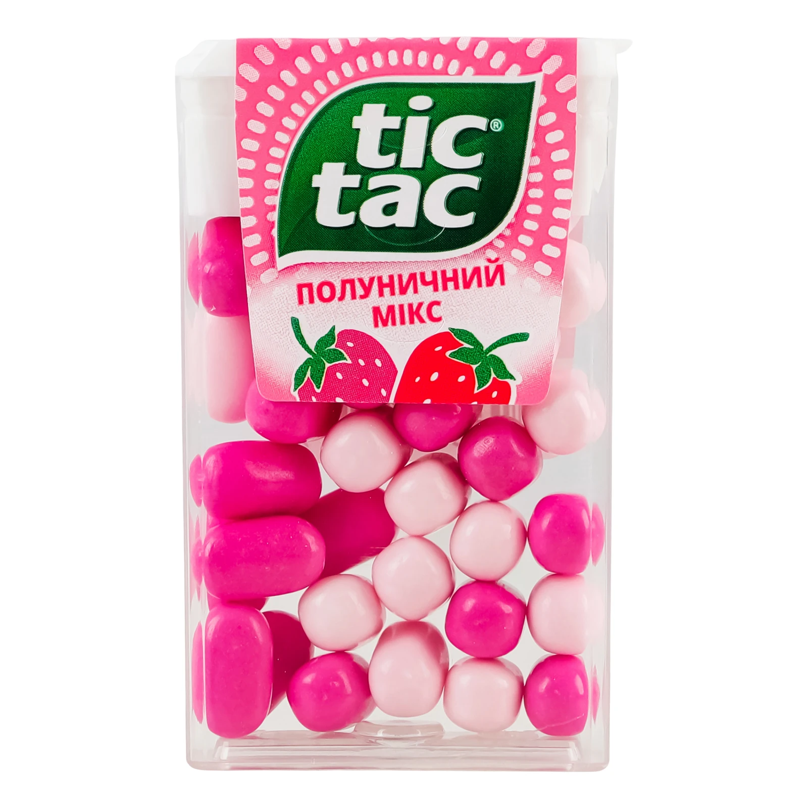 Драже Tic Tac Полуничний мікс 18г