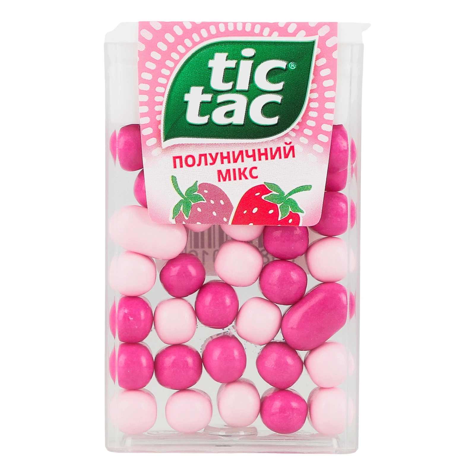 Драже Tic Tac Полуничний мікс 18г Фото №:1