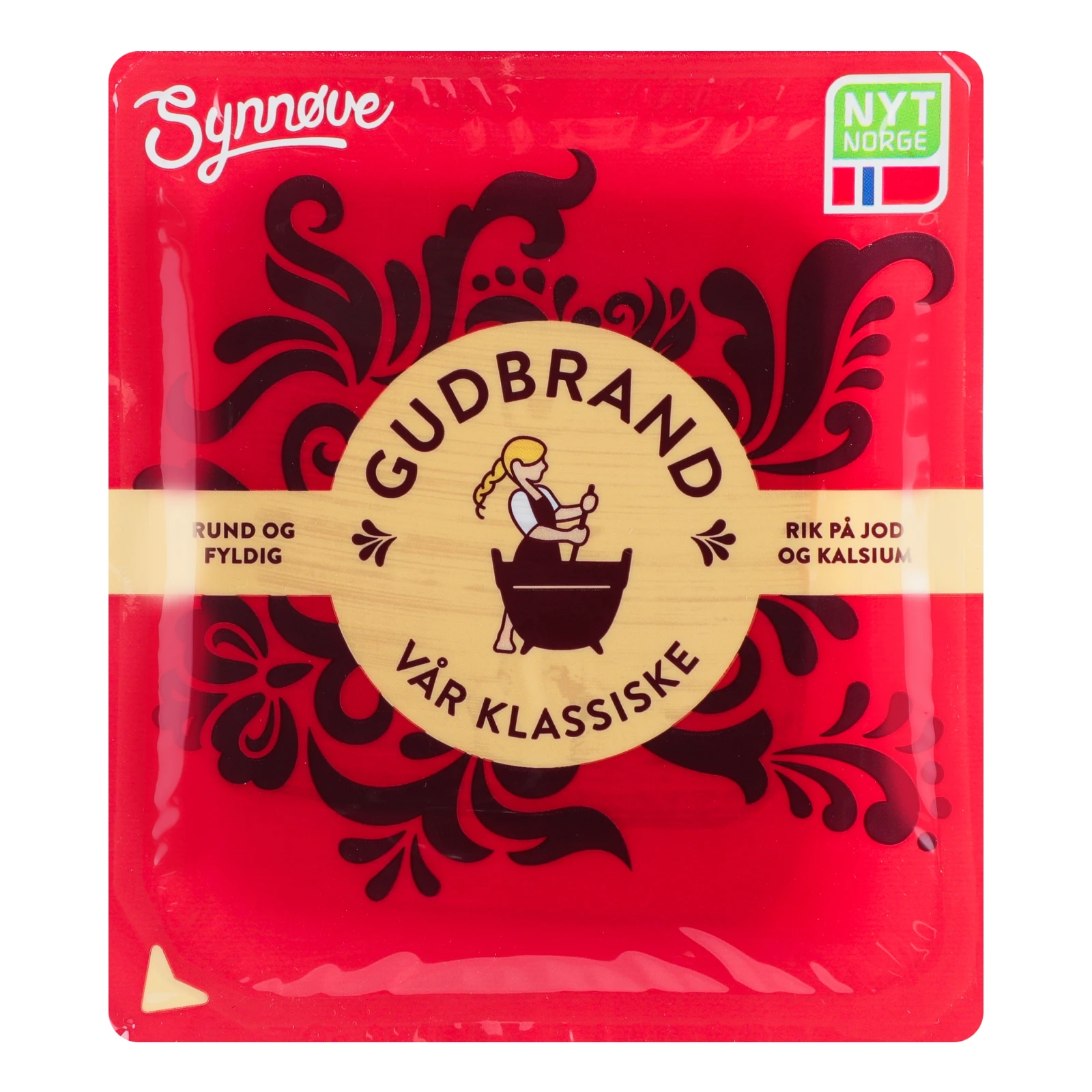 Сир Synnove Gudbrand нарізка 35% 150г Фото навігації №:1