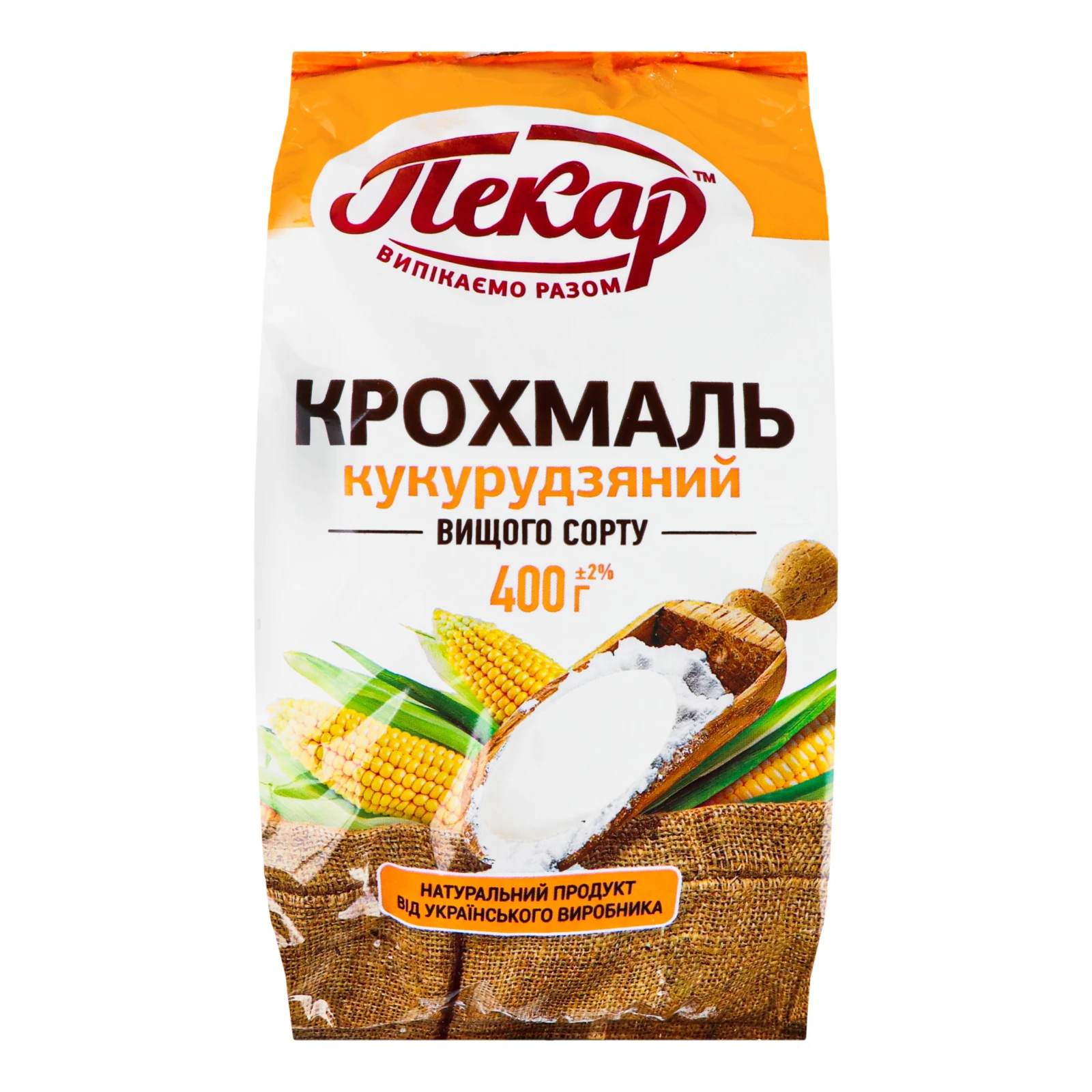 Крохмаль Пекар кукурудзяний 400г Фото №:1