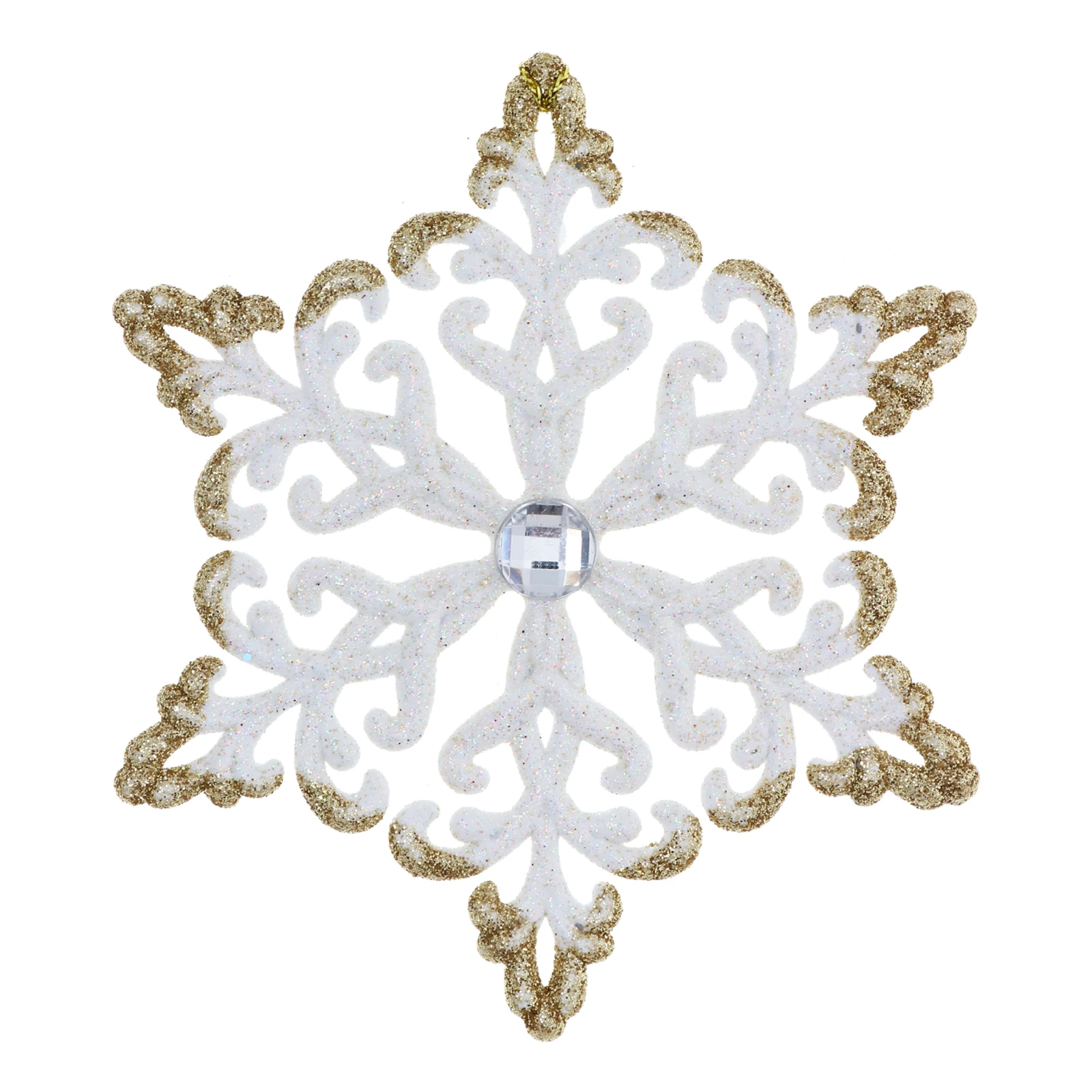 Прикраса Mislt Сніжинка з камінчиком 837340 Фото №:2