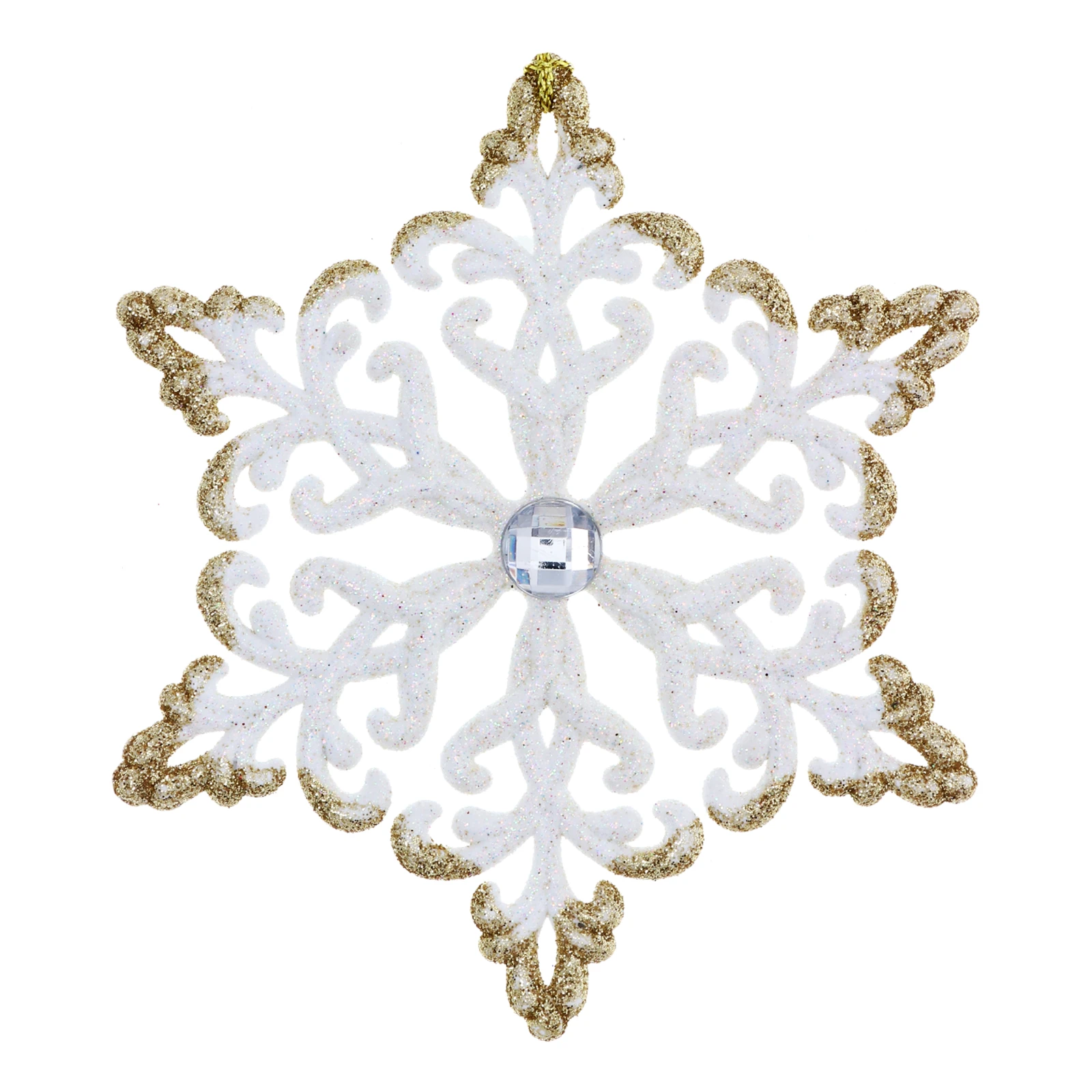 Підвіска Mislt Сніжинка з камінчиком №837340 1шт Фото №:1