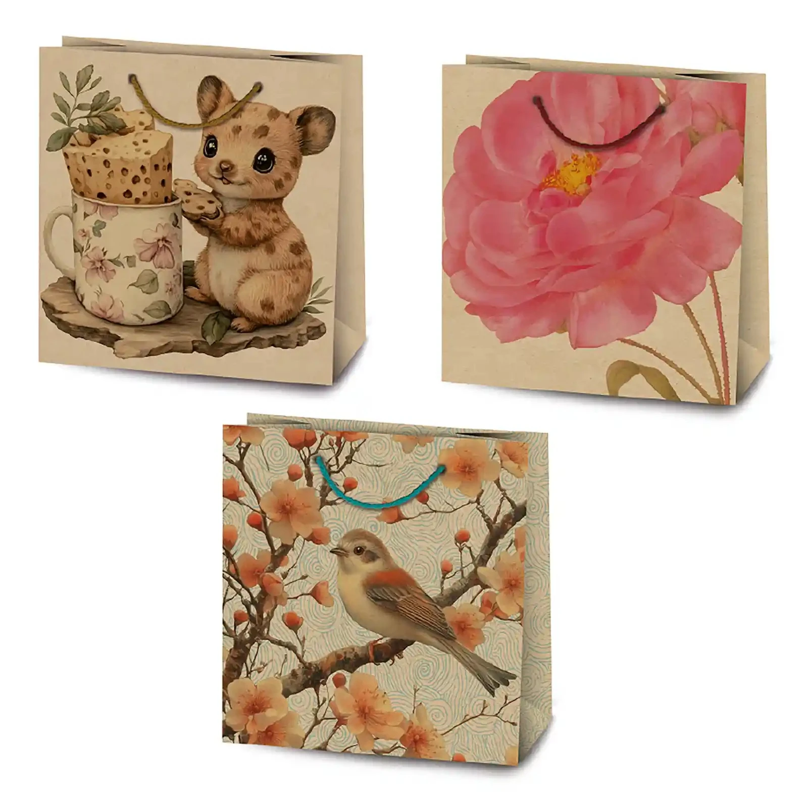 Пакет подарунковий Еko LL-2 225х218х118 Фото №:1