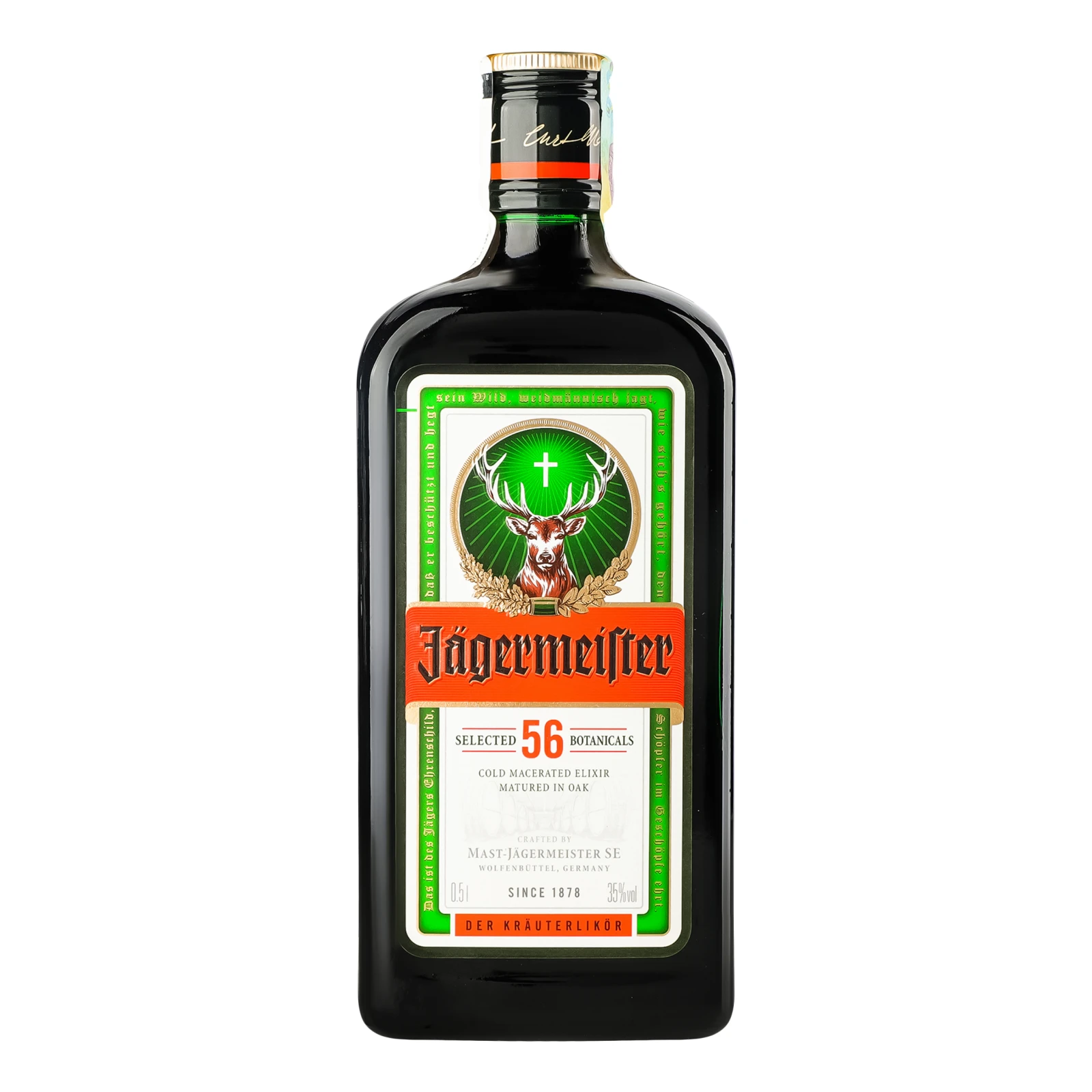 Лікер Jagermeister 35% 0.5л Фото №:1