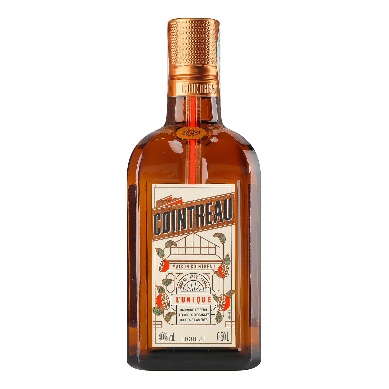Лікер Cointreau 40% 0.5л Фото №:1