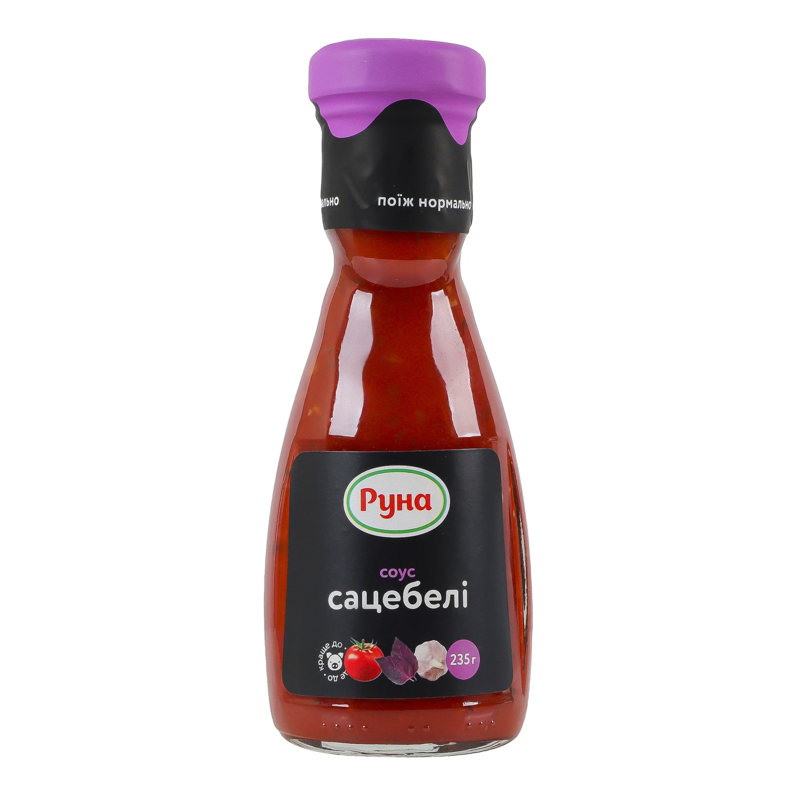 Соус Руна Сацебелі стерилізований 235г Фото №:1