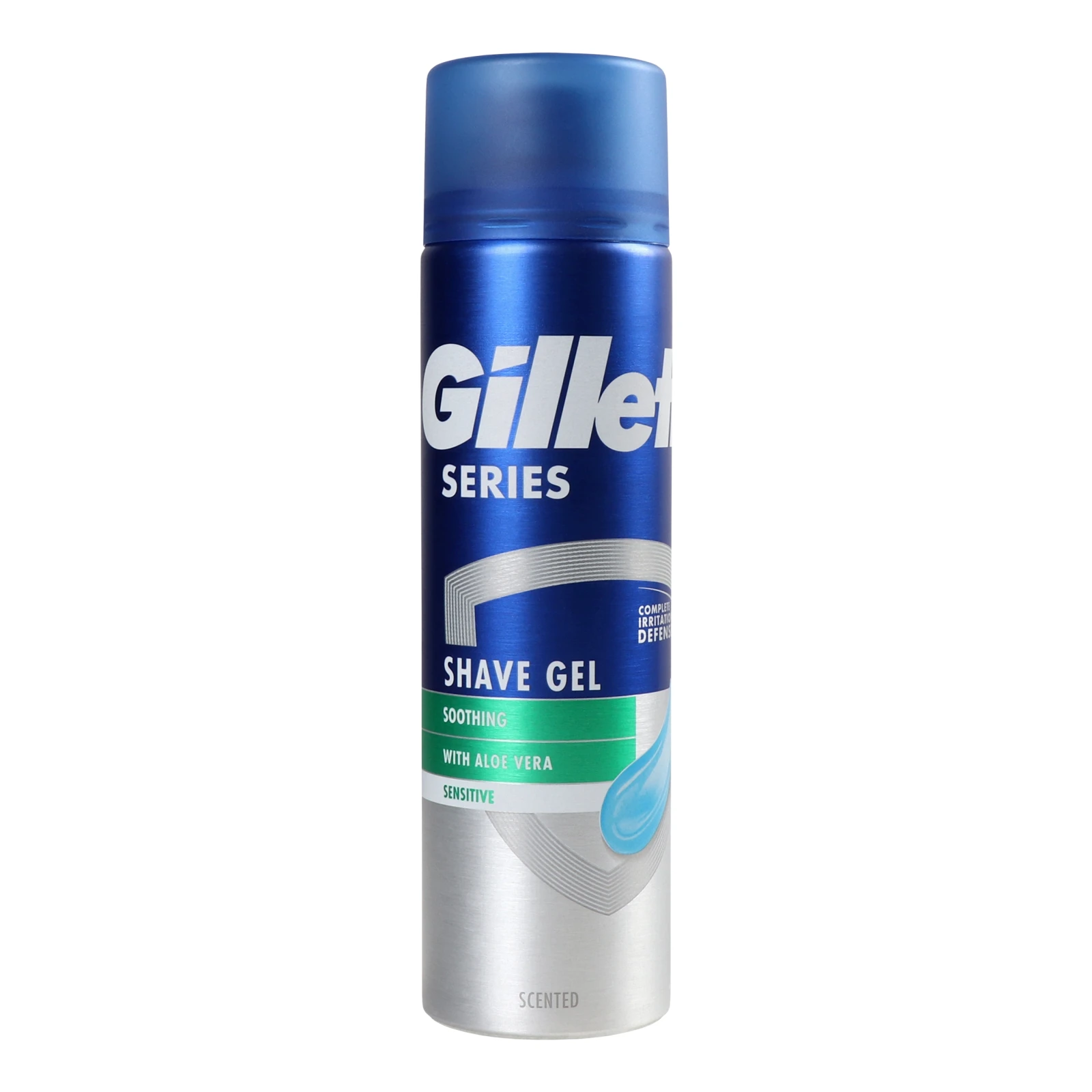 Гель д/гоління Gillette series 200мл sensitive skin Фото навігації №:1