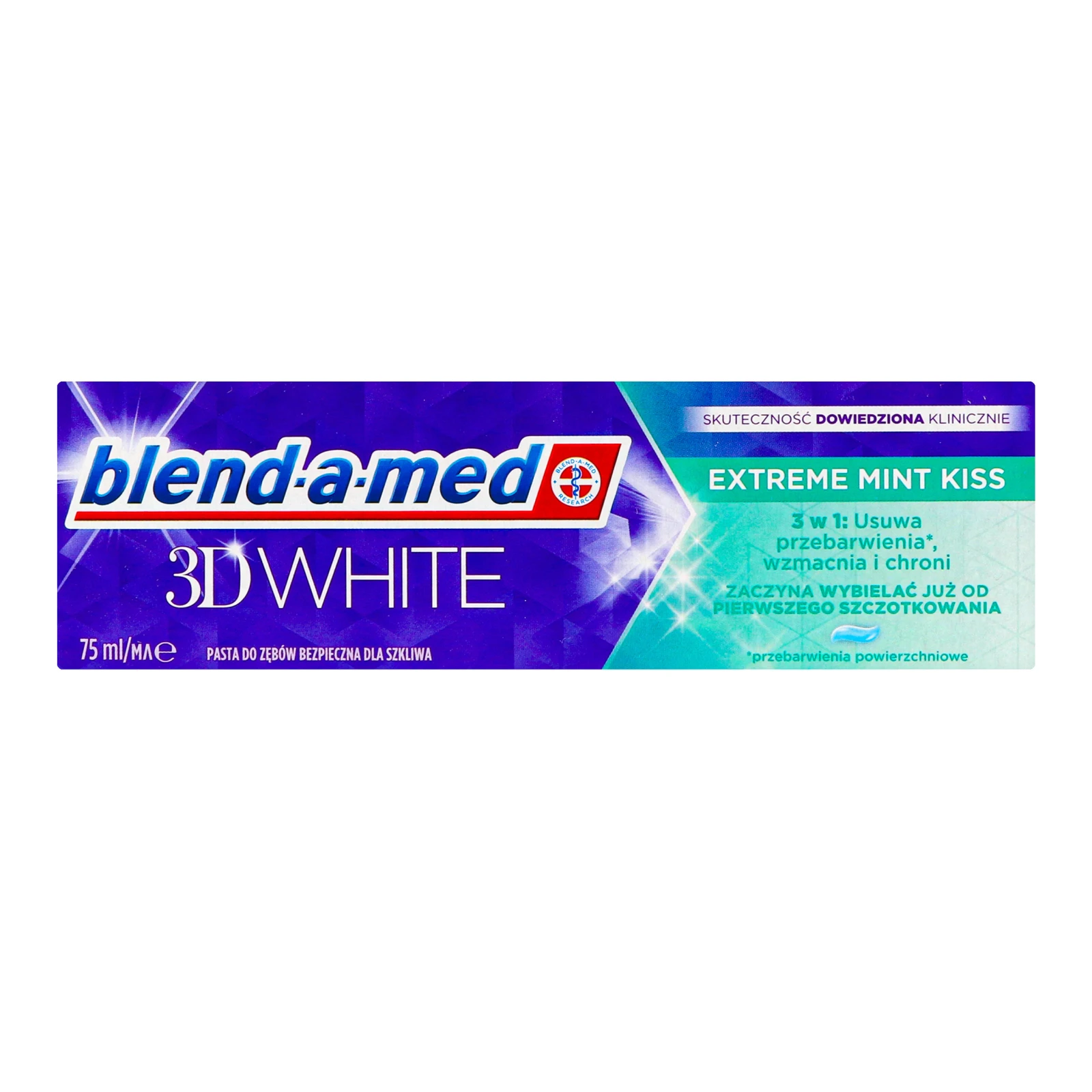 Паста зубна Blend-a-Med 3D White Extreme Mint Kiss 75мл Фото навігації №:1