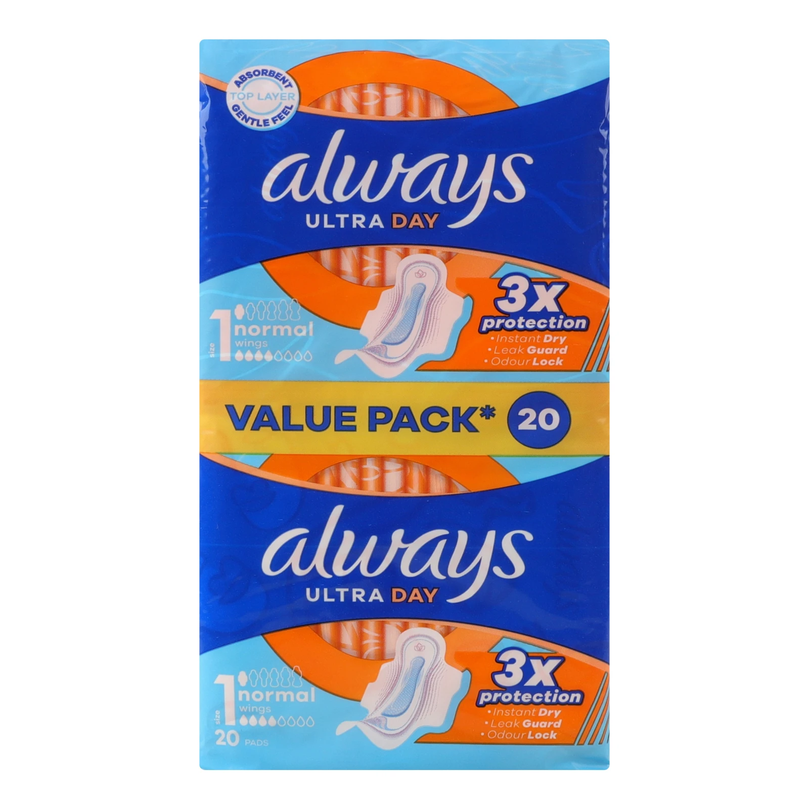 Прокладки Always гігієнічні Ultra Day Normal ароматизовані 20шт Фото №:1