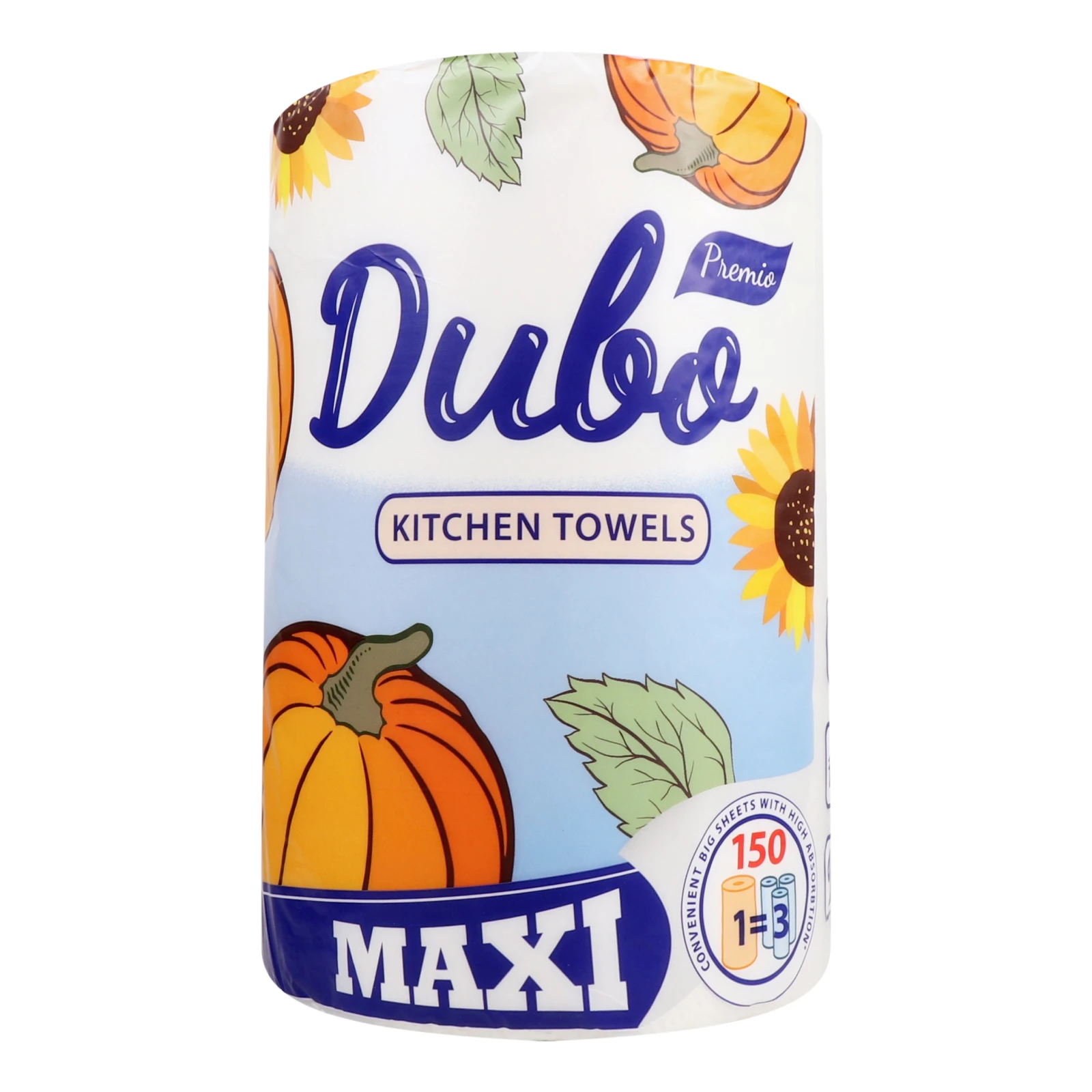 Рушники паперові Диво Premio Maxi 2-х шарові 1шт Фото №:1