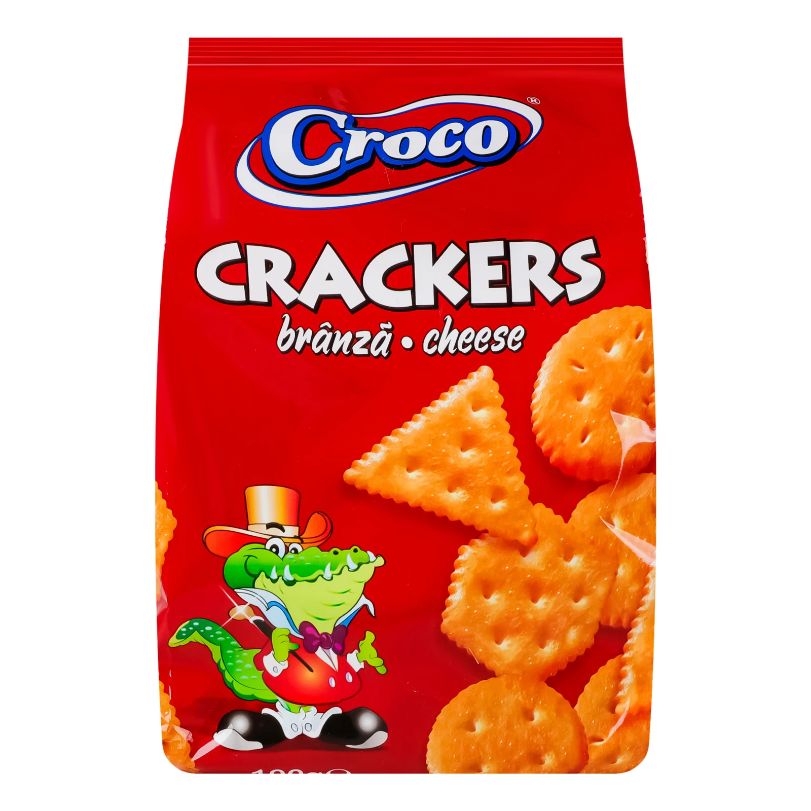 Крекери Croco зі смаком сиру 100г Фото №:1