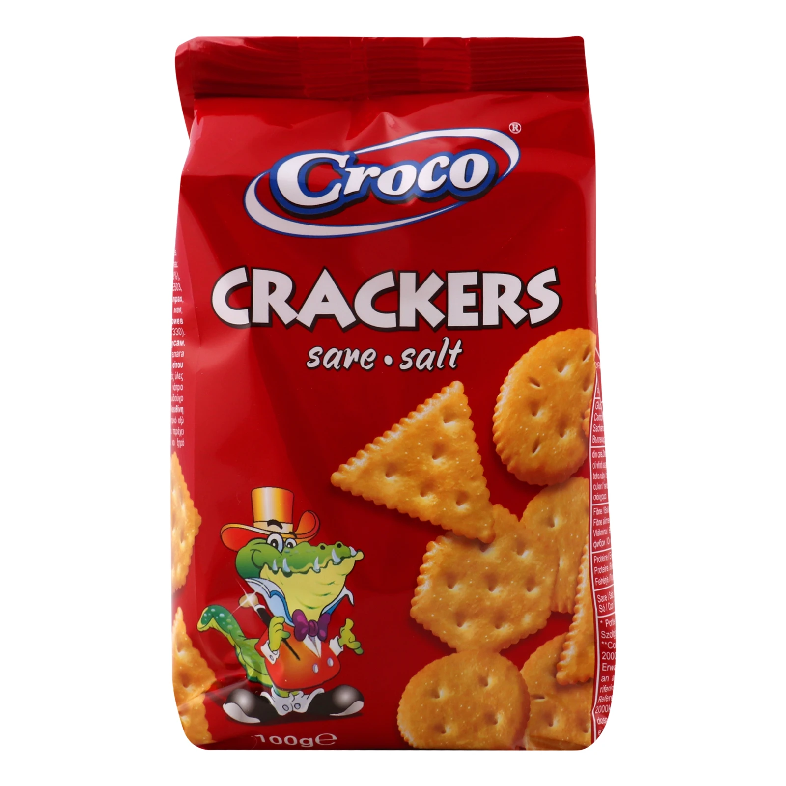 Крекер Croco солоний 100г Фото навігації №:1