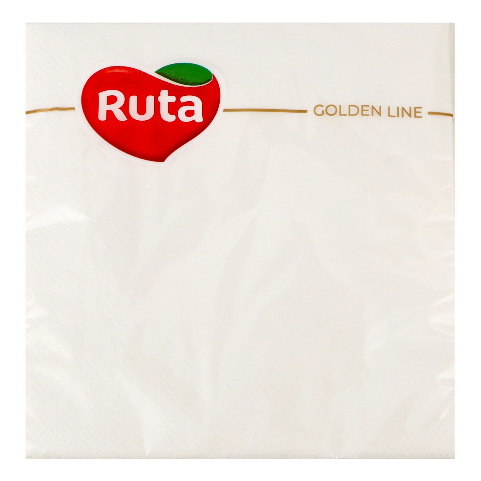 Серветки Ruta Golden line паперові 3-х шарові 325х325мм білі з ароматом Екзотик 20шт Фото №:1