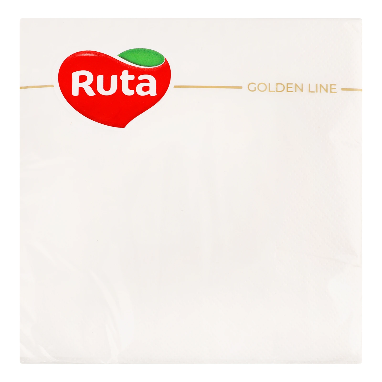 Серветки Ruta Golden line паперові 3-х шарові 325х325мм білі з ароматом Екзотик 20шт Фото №:1