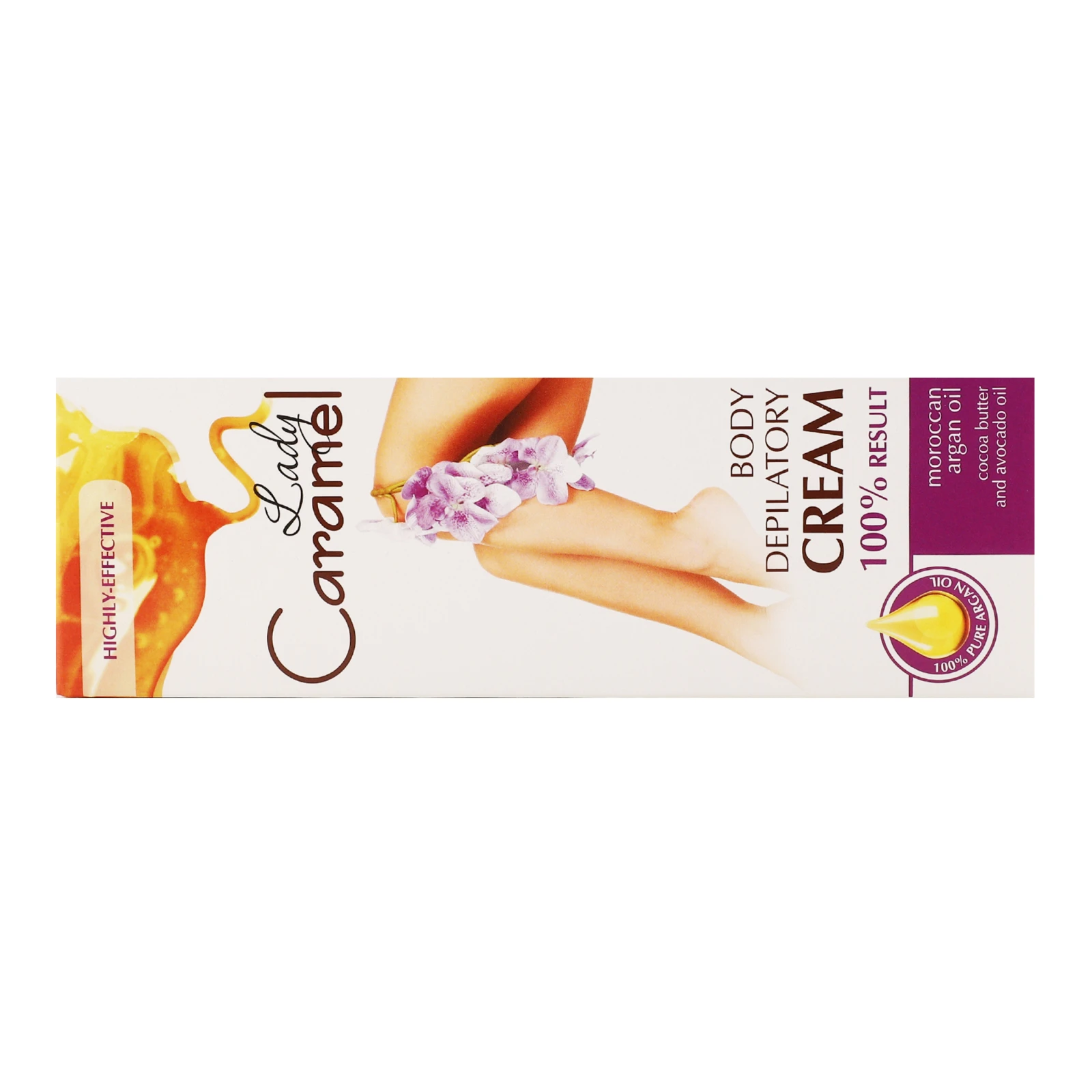 Крем Caramel 100мл для депіляції 100% видалення Фото №:2