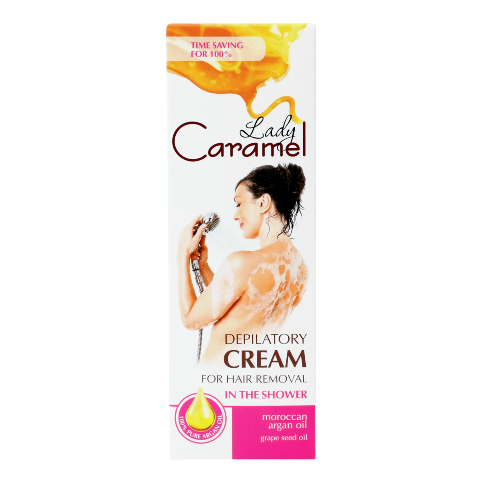 Крем Lady Caramel для депіляції тіла в душі 100мл