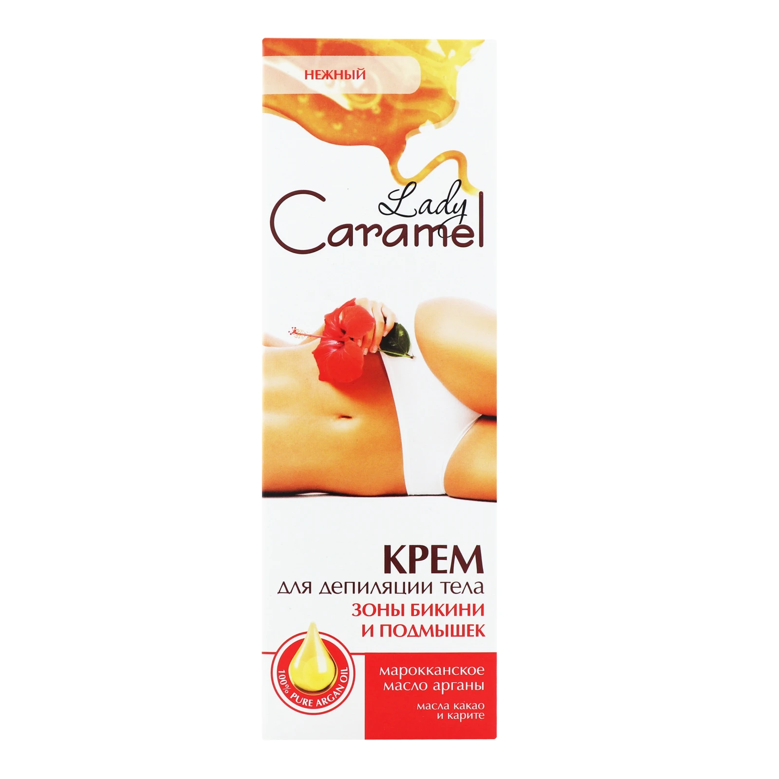 Крем Caramel 100мл для депіляції зона бікіні Фото №:1
