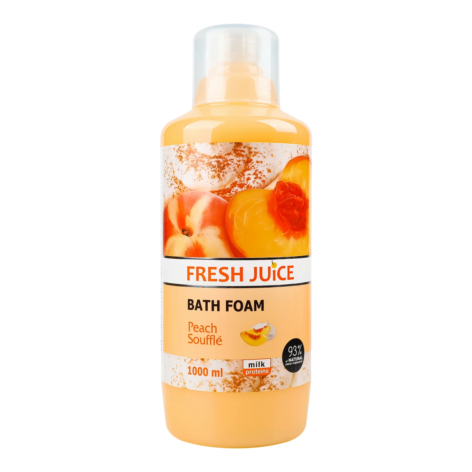 & Піна д/ванни Fresh Juice 1000мл Peach souffle Фото №:1