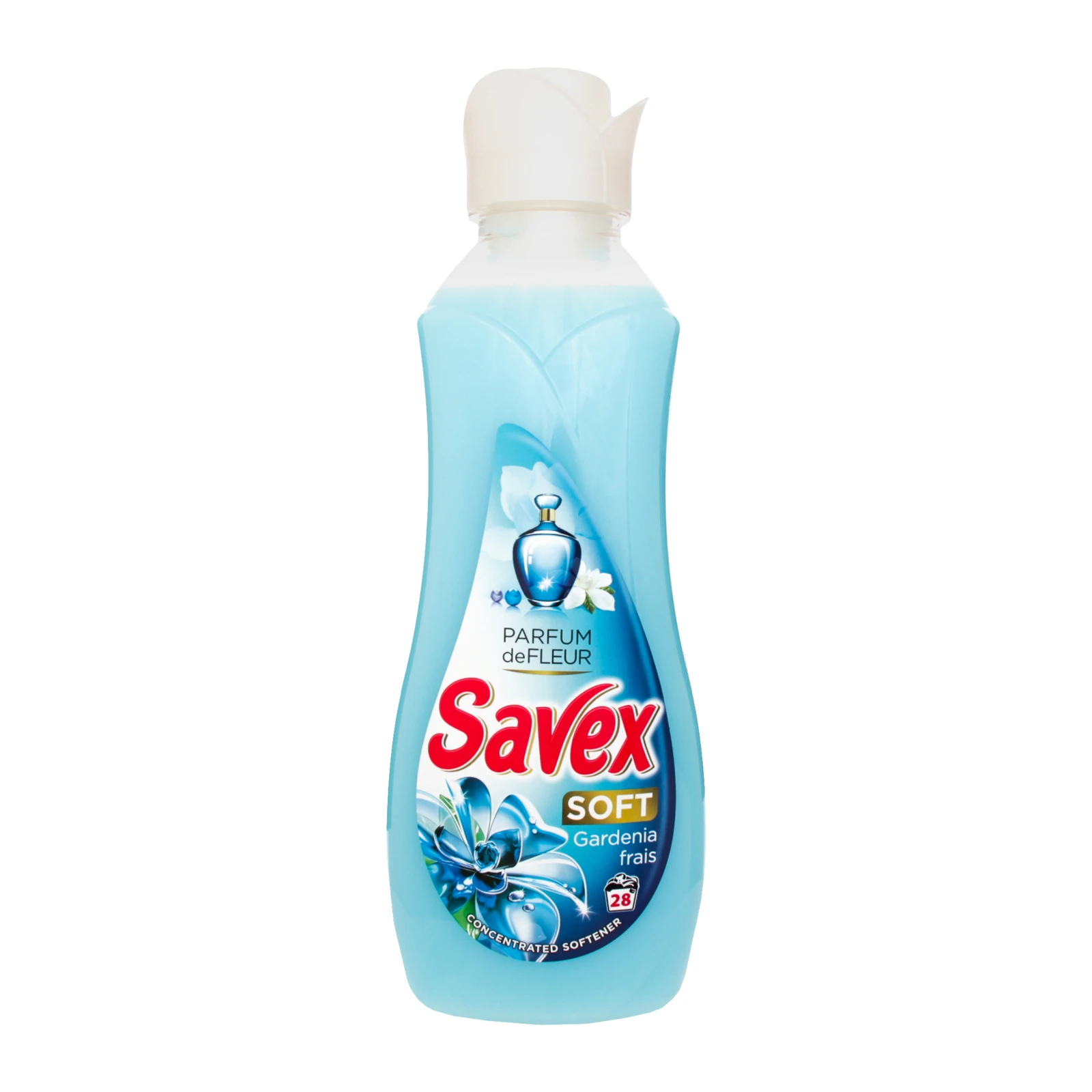 Ополіскувач для тканин Savex Soft Gardenia frais 980мл Фото №:1