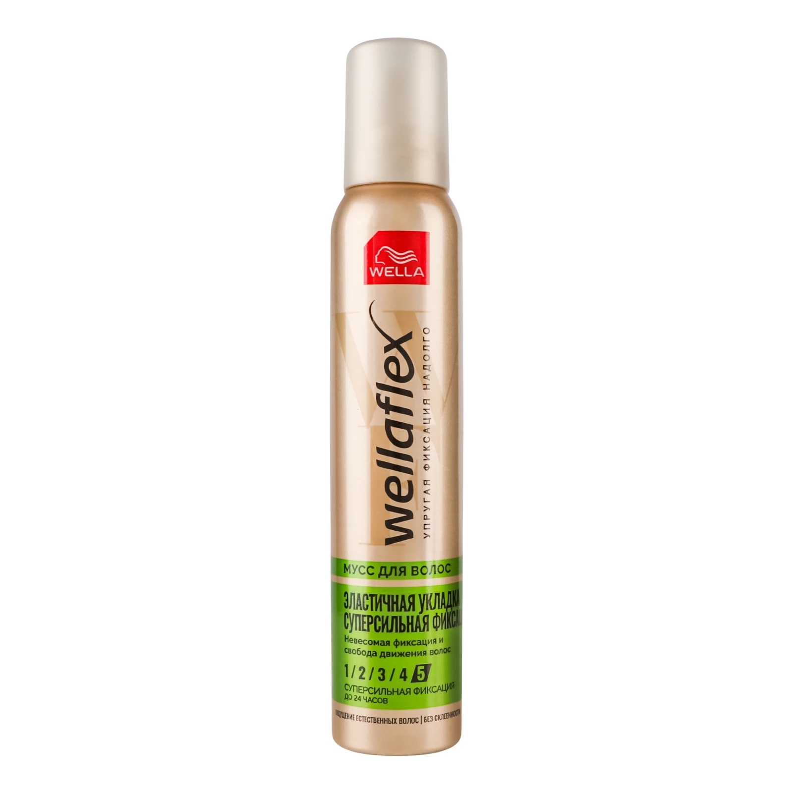 Мус для волосся Wella Wellaflex Еластична укладка суперсильної фіксації 200мл Фото №:1