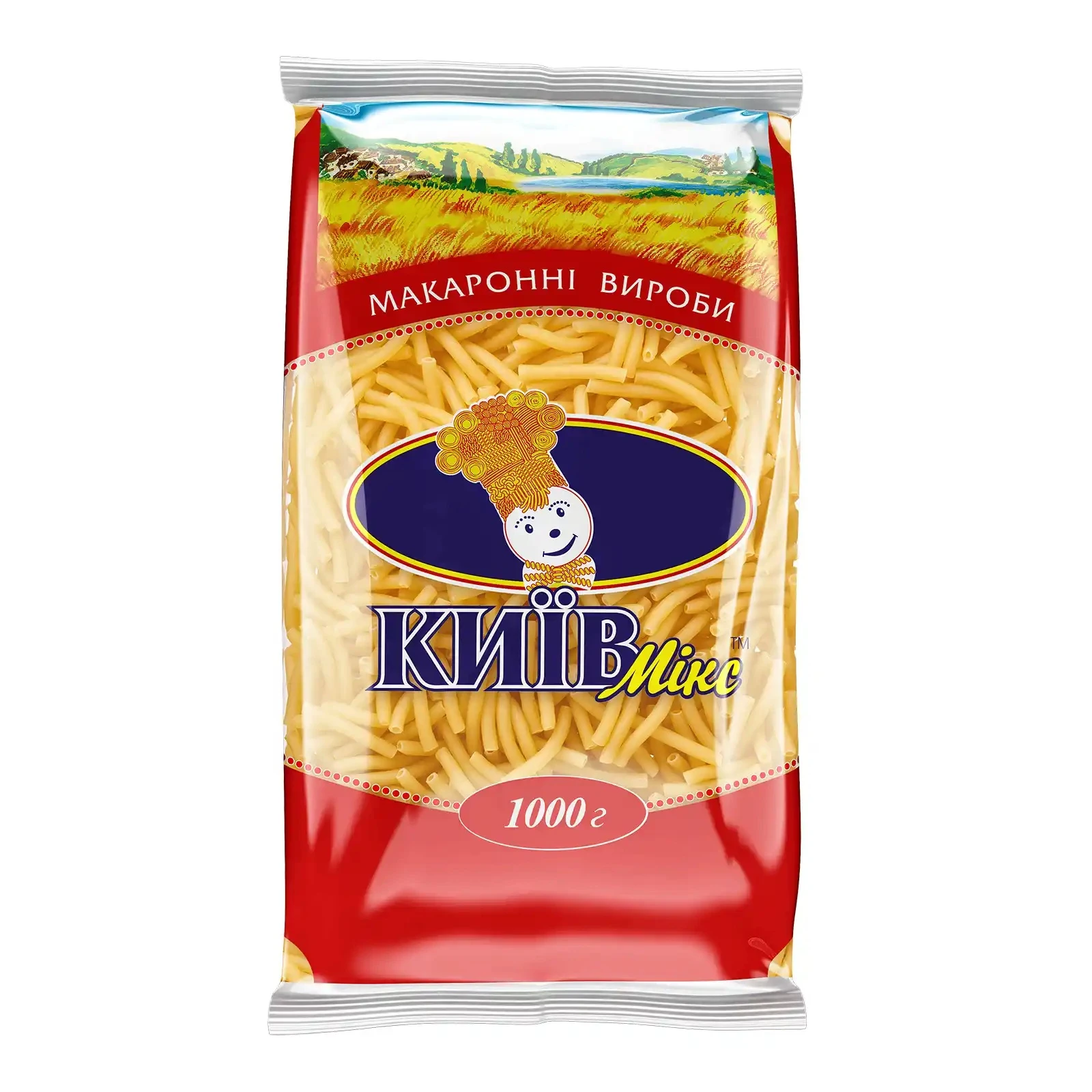 Макарони Київ Мікс 1кг трубочки Фото №:1