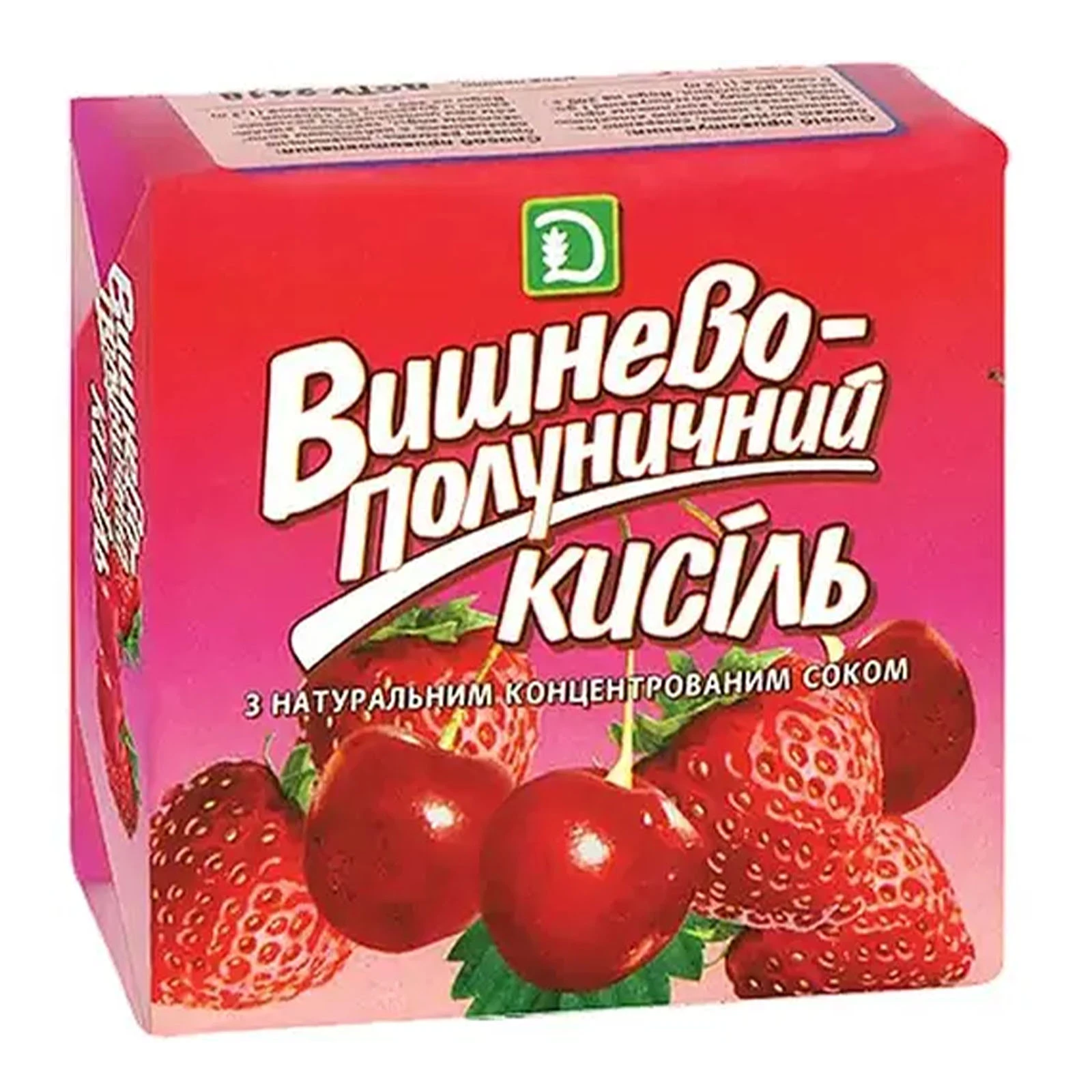 Кисіль Золоте зерно з вишнево-полуничним смаком 180г Фото №:1