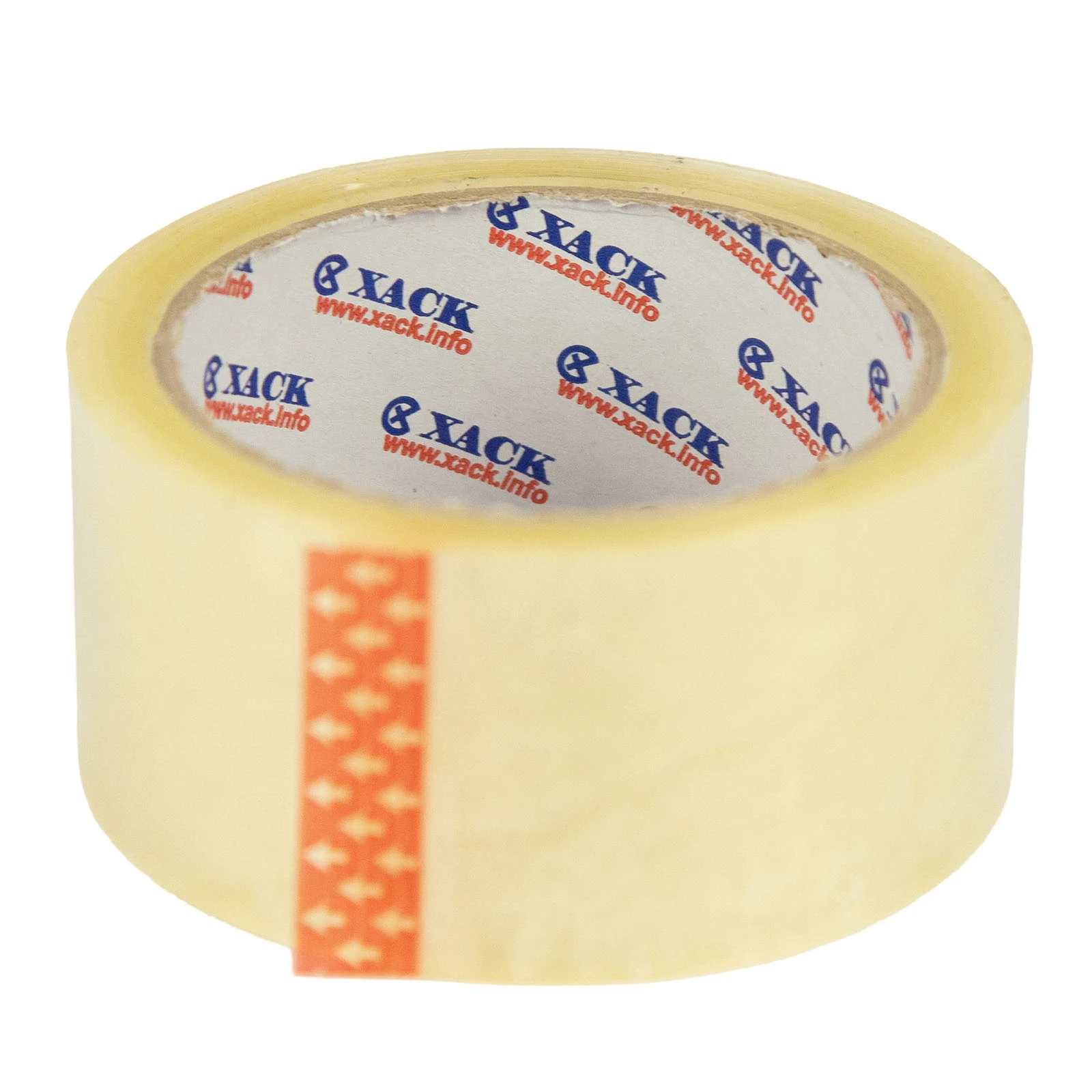 Стрічка Хаск клейка пакувальна 48мм66 ярд прозора Фото №:1