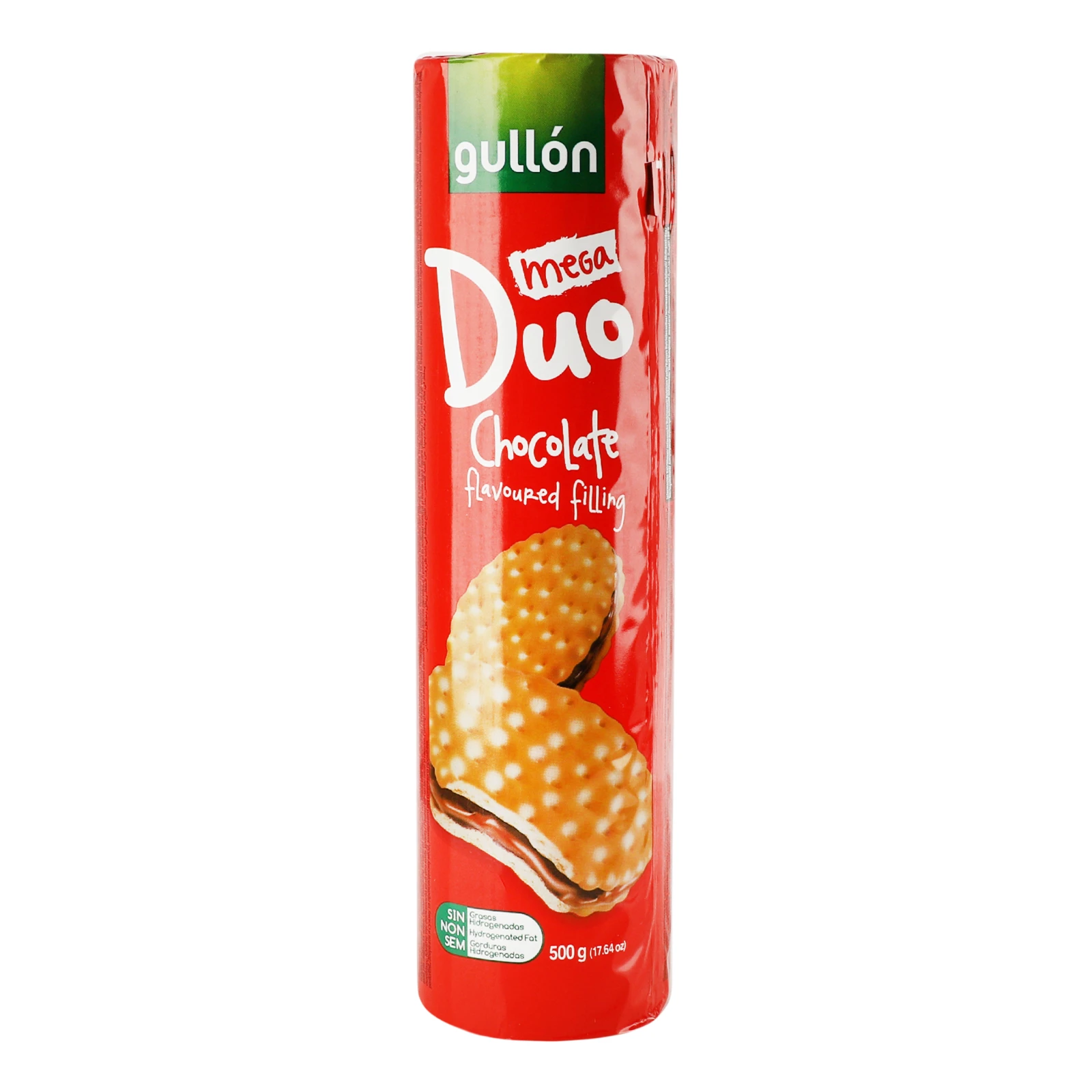 Печиво-сендвіч Gullon Mega Duo Chocolate 500г Фото №:2