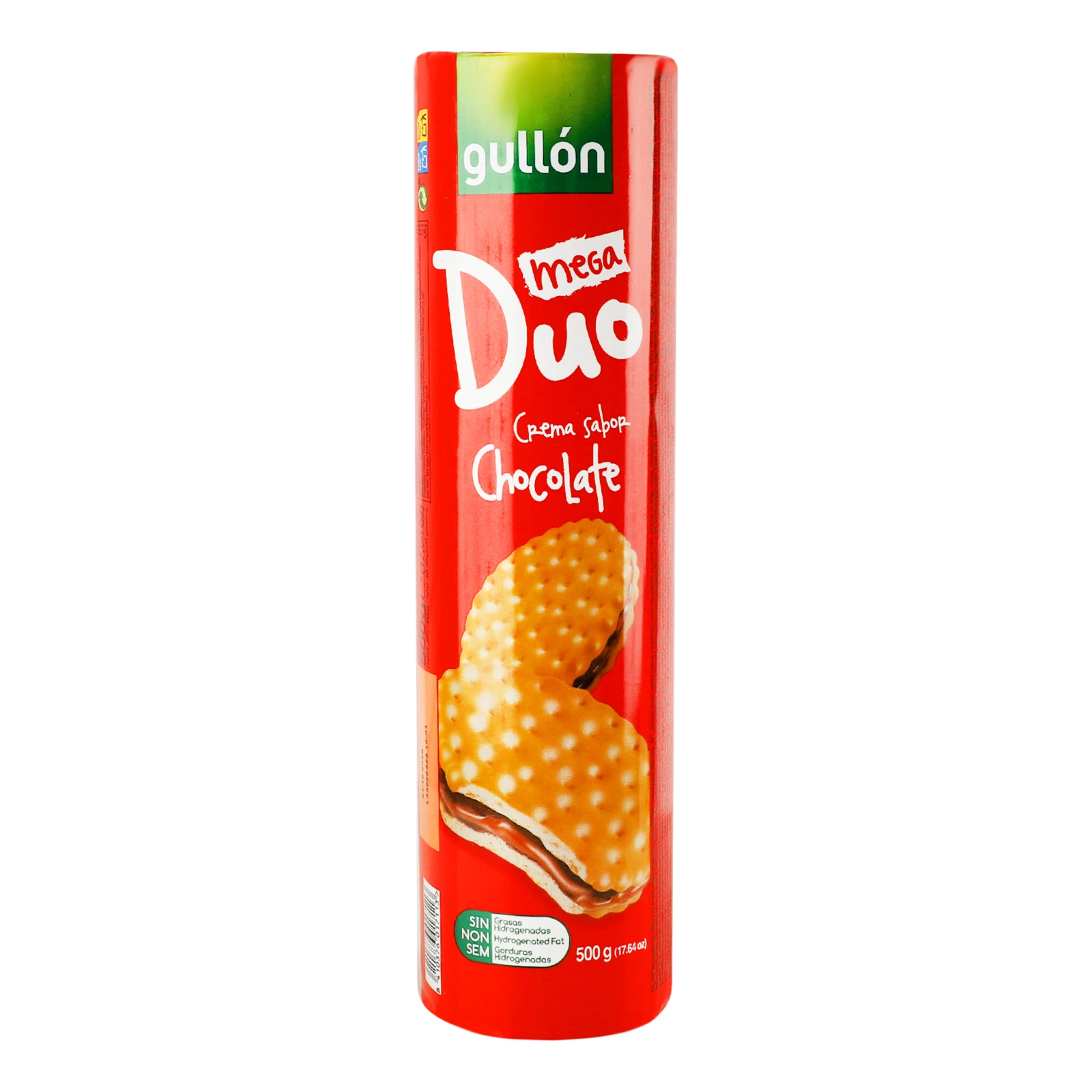 Печиво-сендвіч Gullon Mega Duo Chocolate 500г Фото №:1